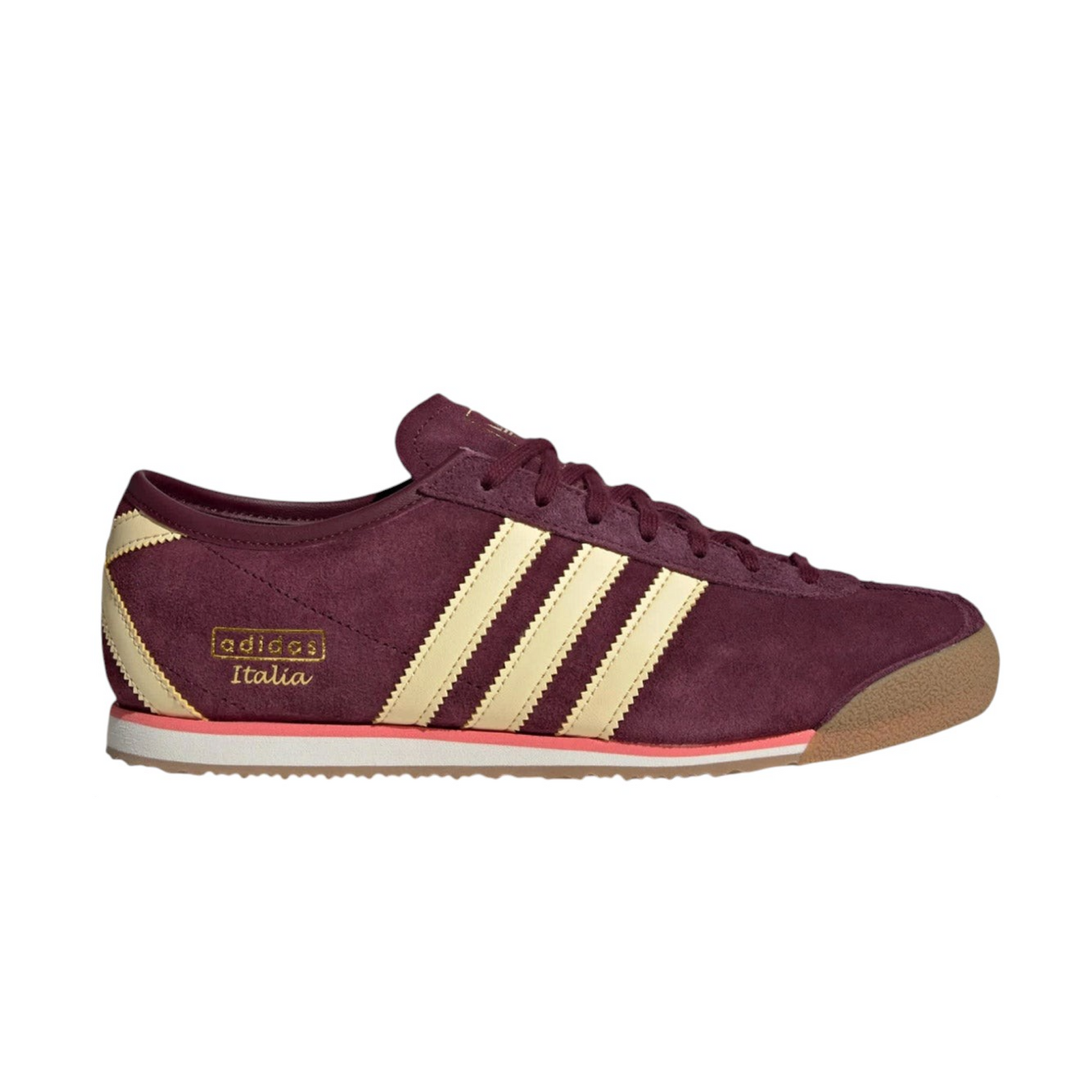 Zapatillas Italia 70s Mujer Maroon/Almade Yellow