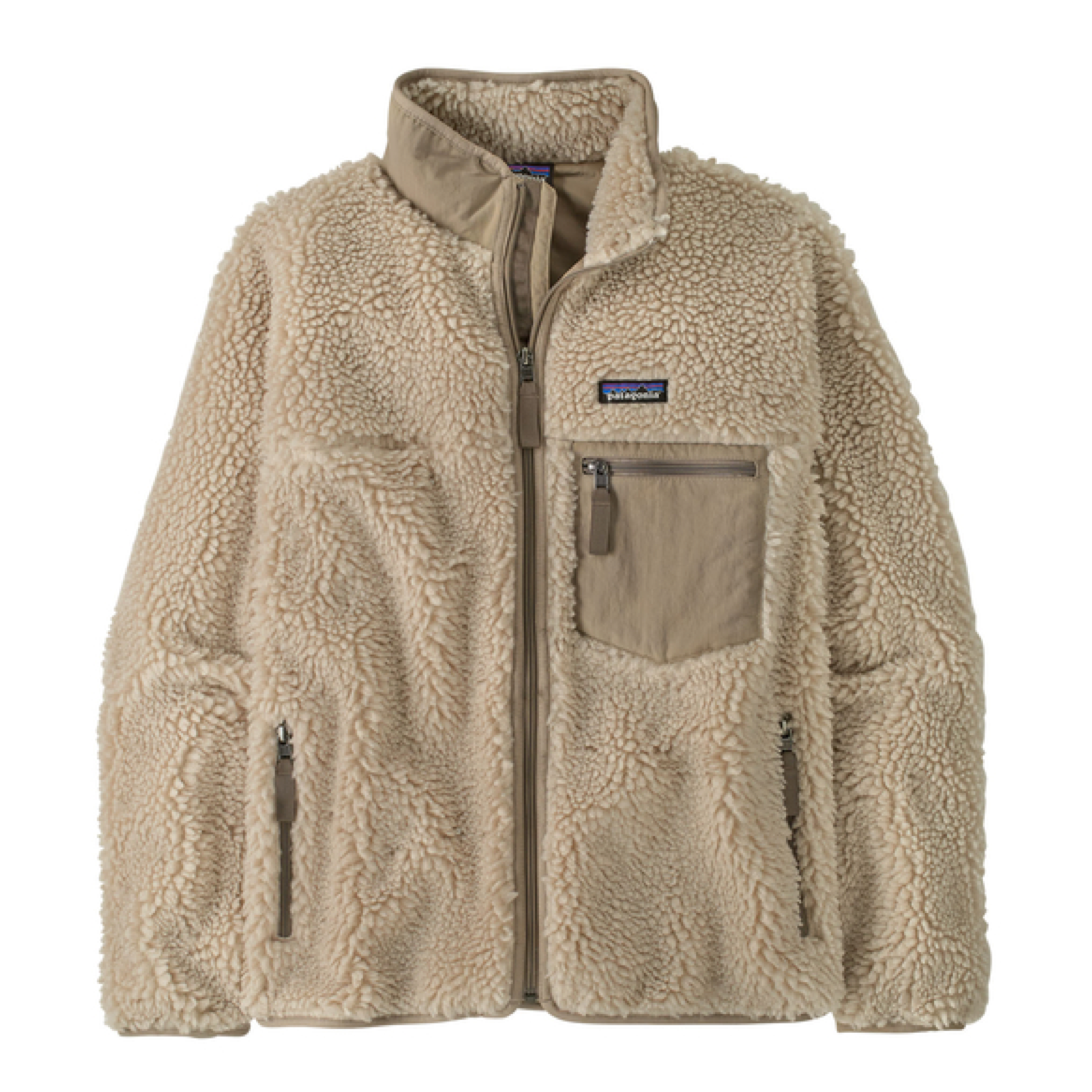 Chaqueta Classic Retro-X Fleece Mujer Natural