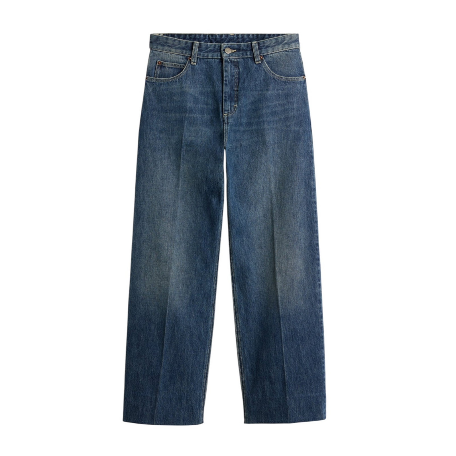 Pantalon Jerry Mujer Denim Blue Délavé