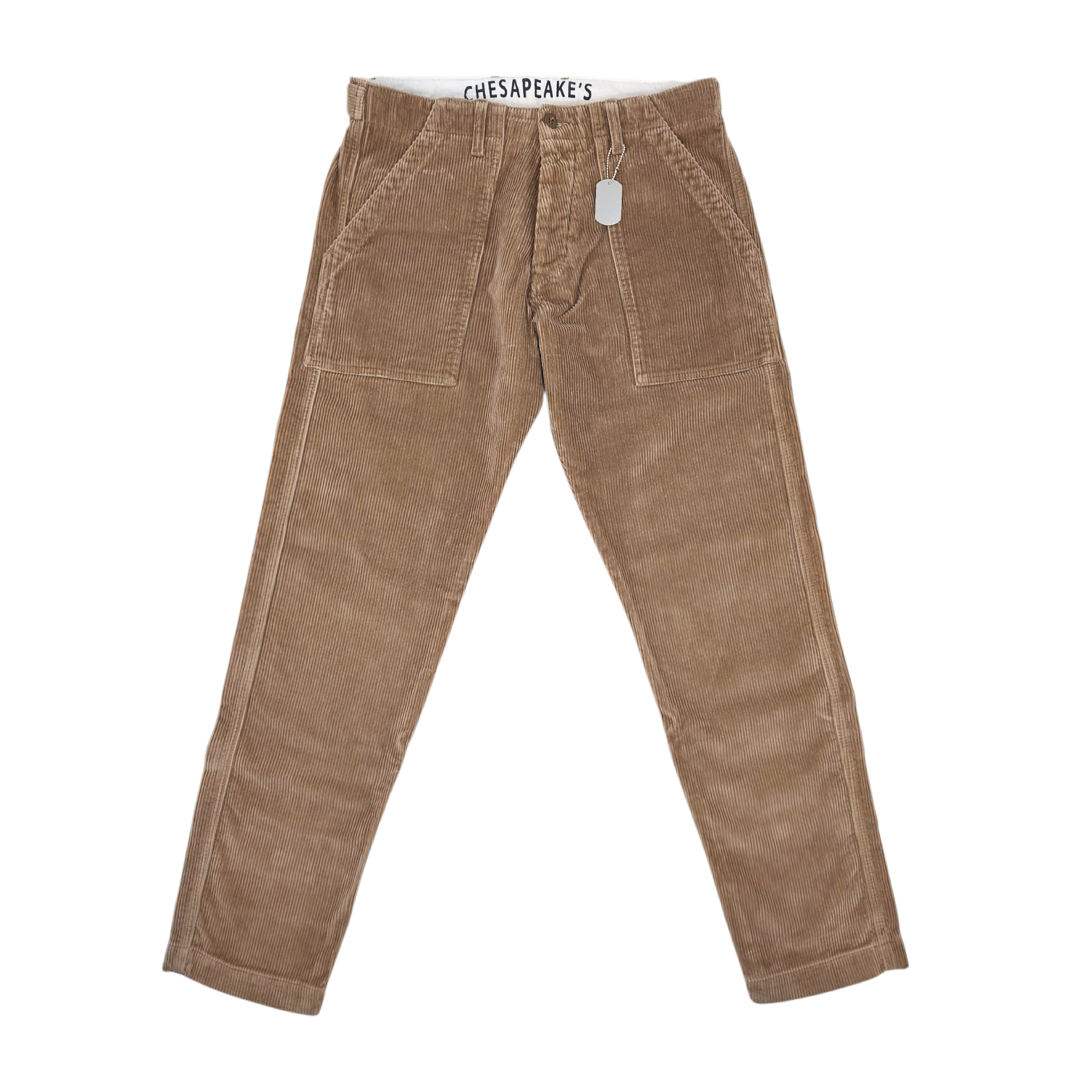 Pantaloni Corduroy Graves Uomo Camel