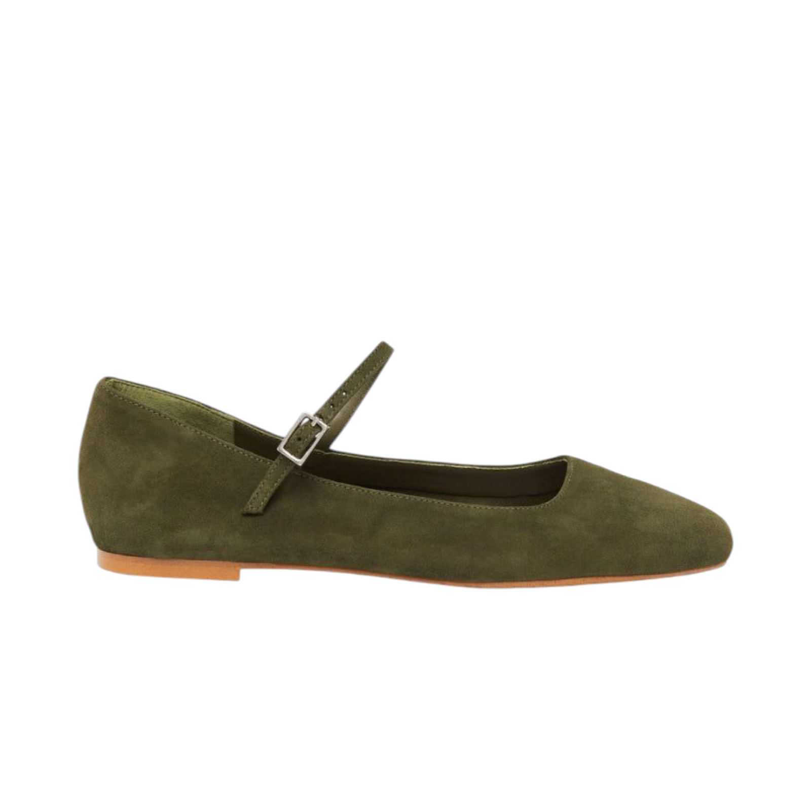 Zapatillas Julieta Mujer Khaki Suede