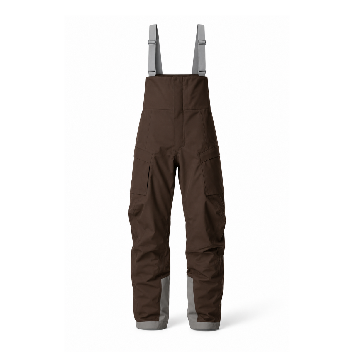 Men's Rollercoaster Bib 2 Trousers Brown Illusion