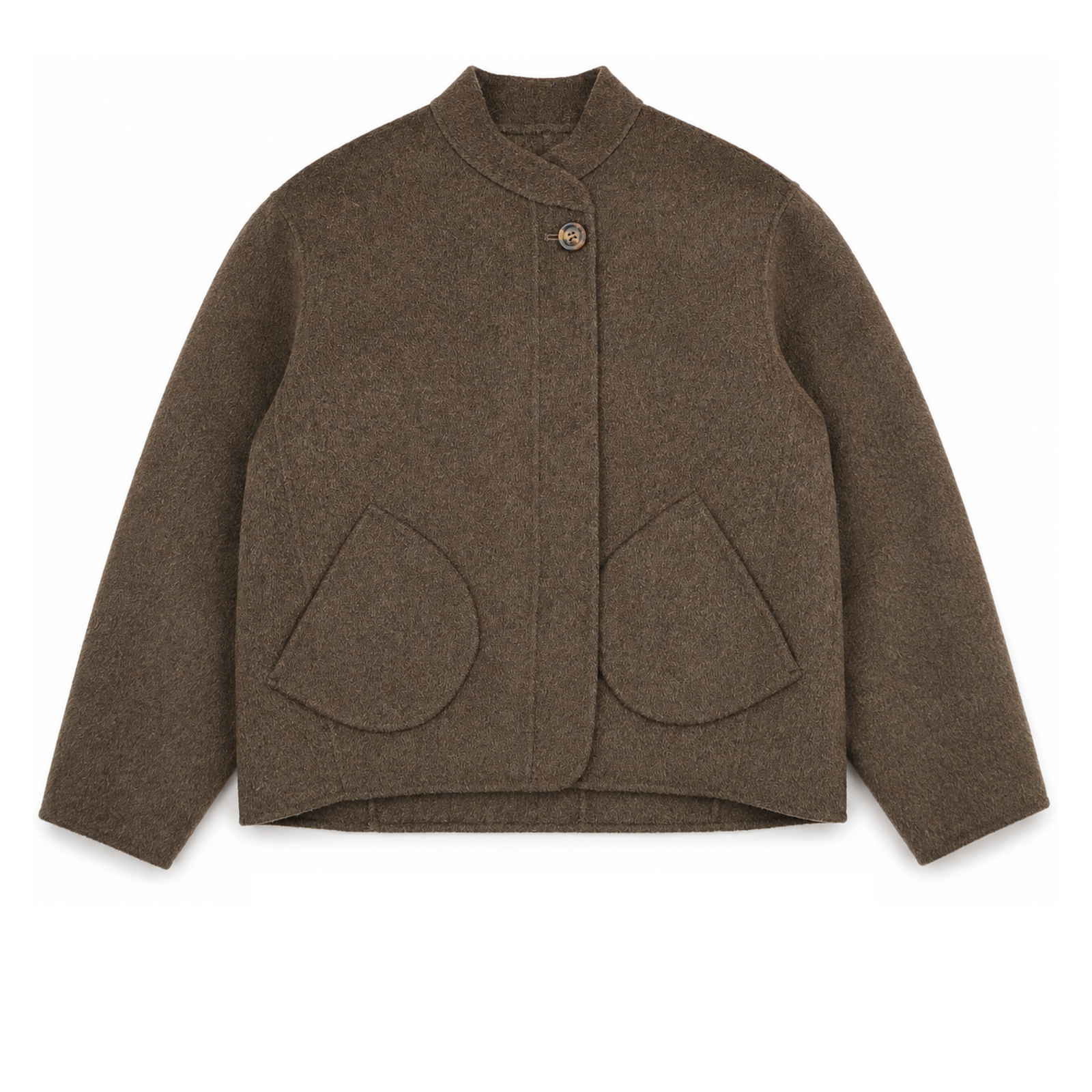 Frau Windsor Jacke Kaki