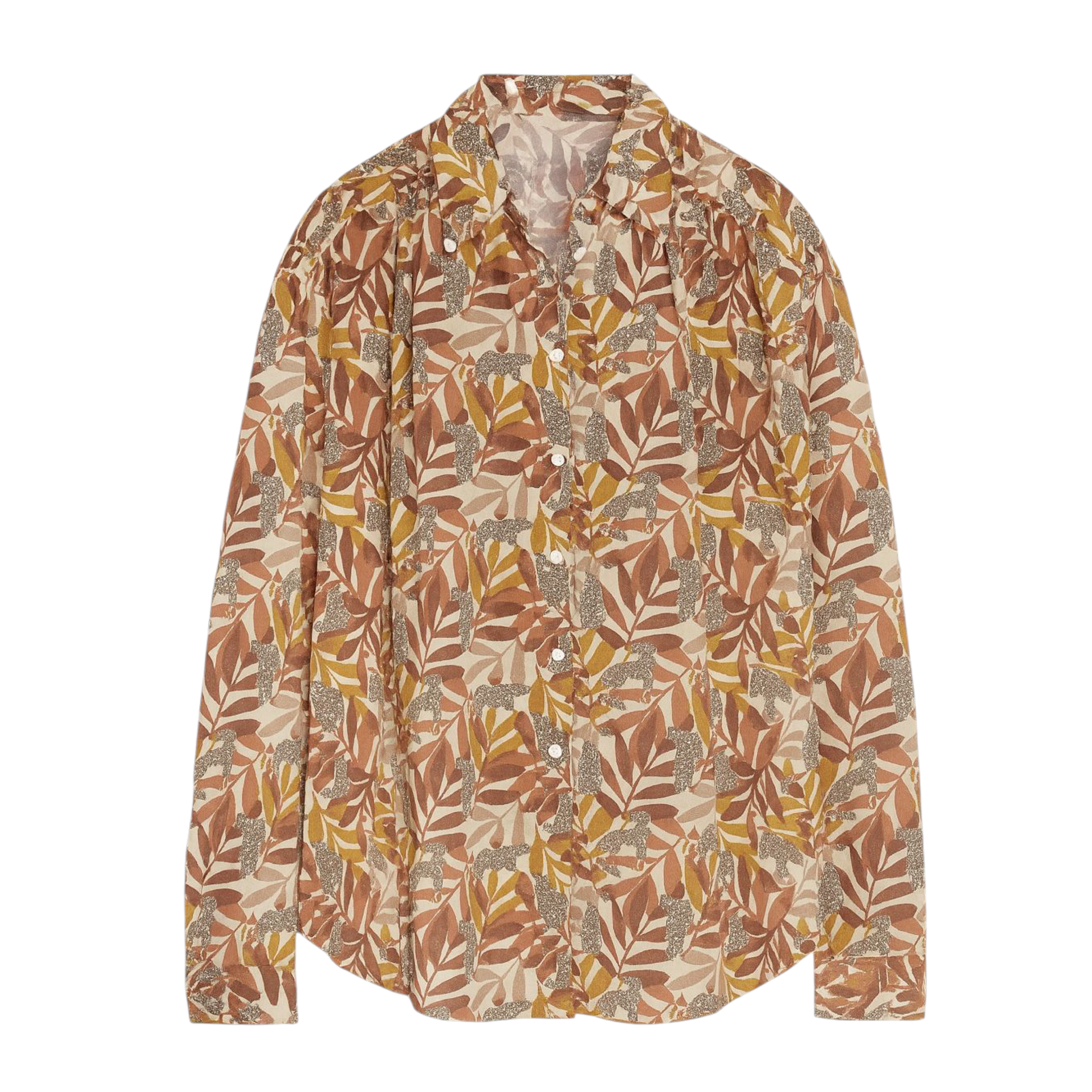 Frau Cinema Hemd Natural Brown