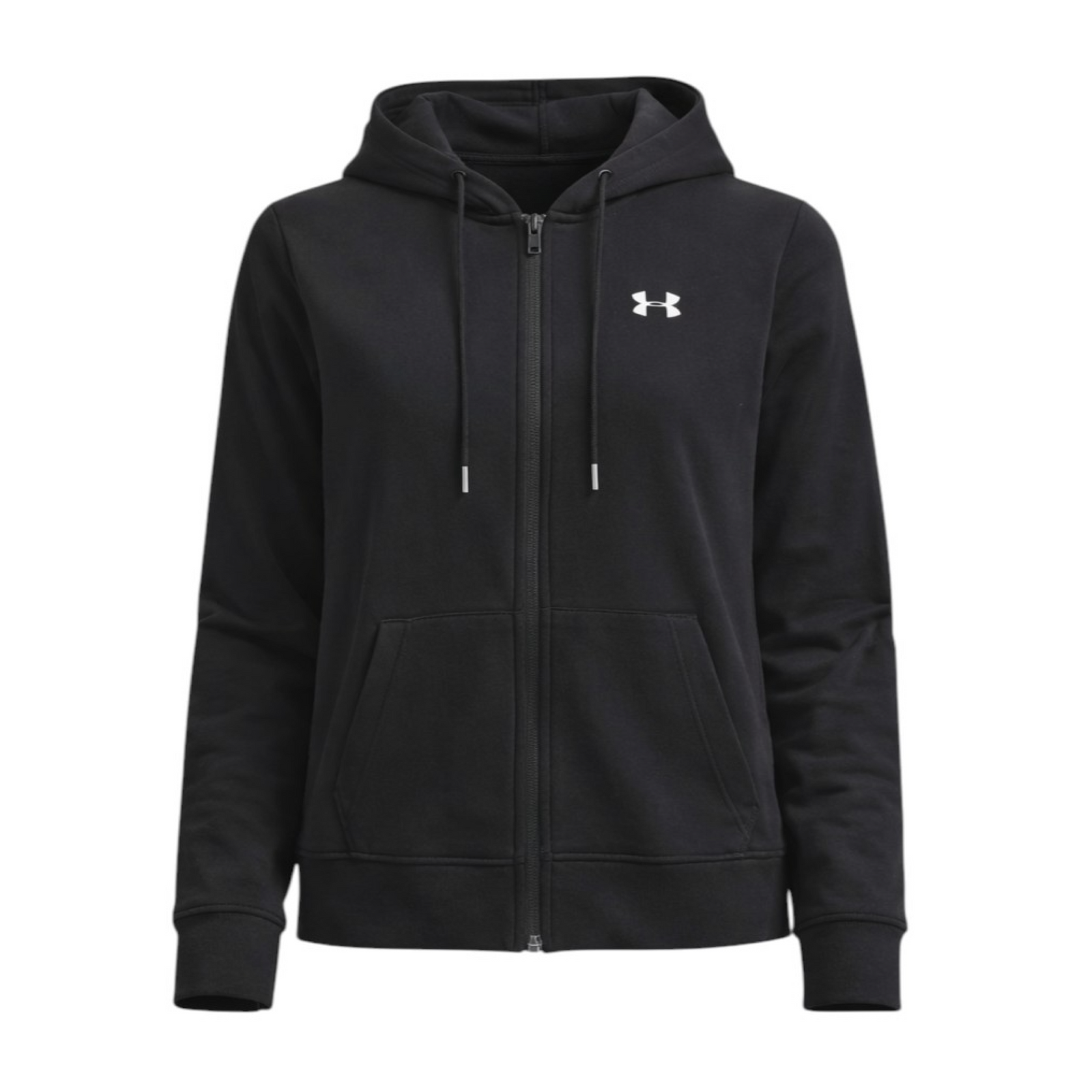 Sudadera Sport Terry Full Zip Mujer Black