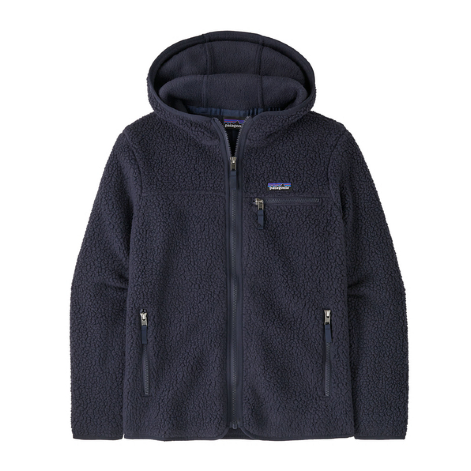 Maglia Retro Pile Hoody Donna Sunken Blue