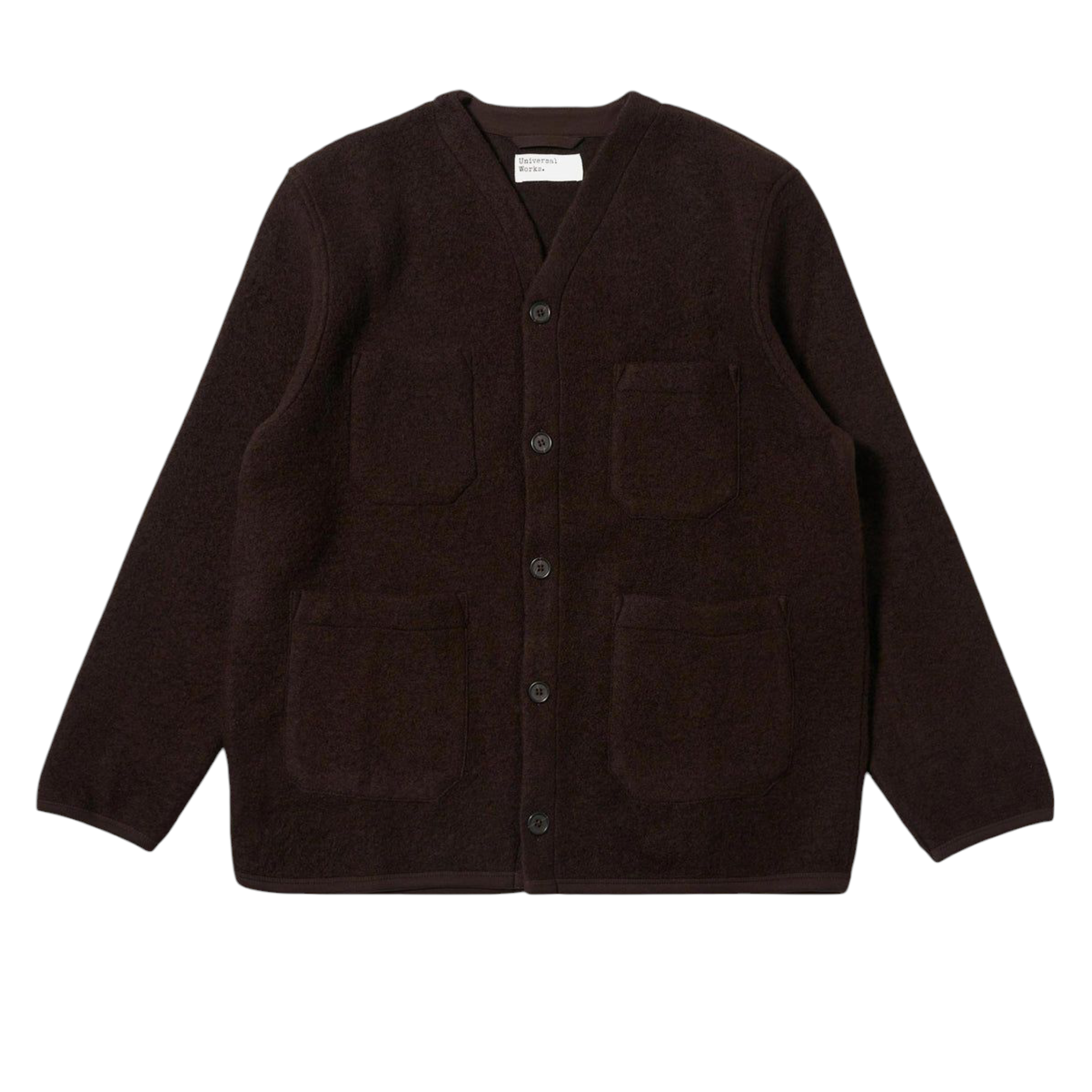 Maglia Wool Fleece Uomo Brown