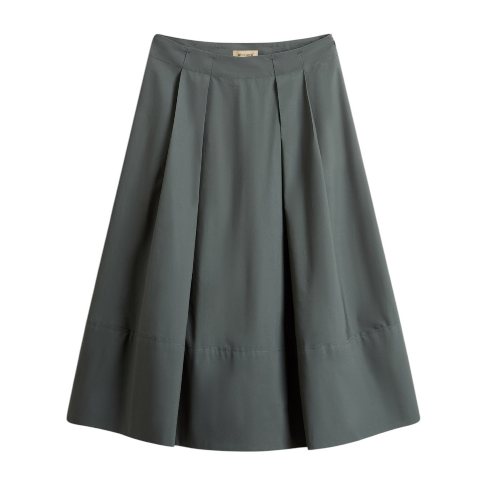 Gonna Cotton Poplin Donna Forest Veil