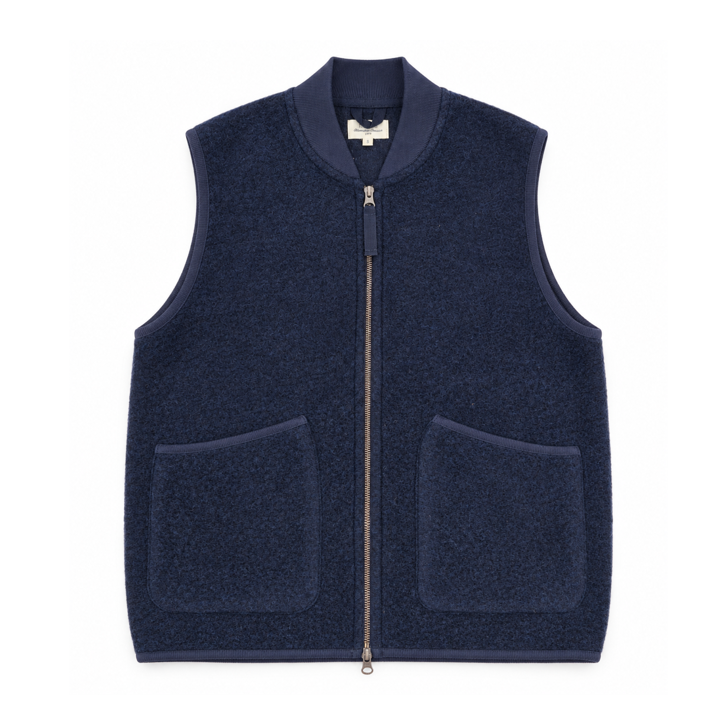 Gilet Boiled Uomo Navy