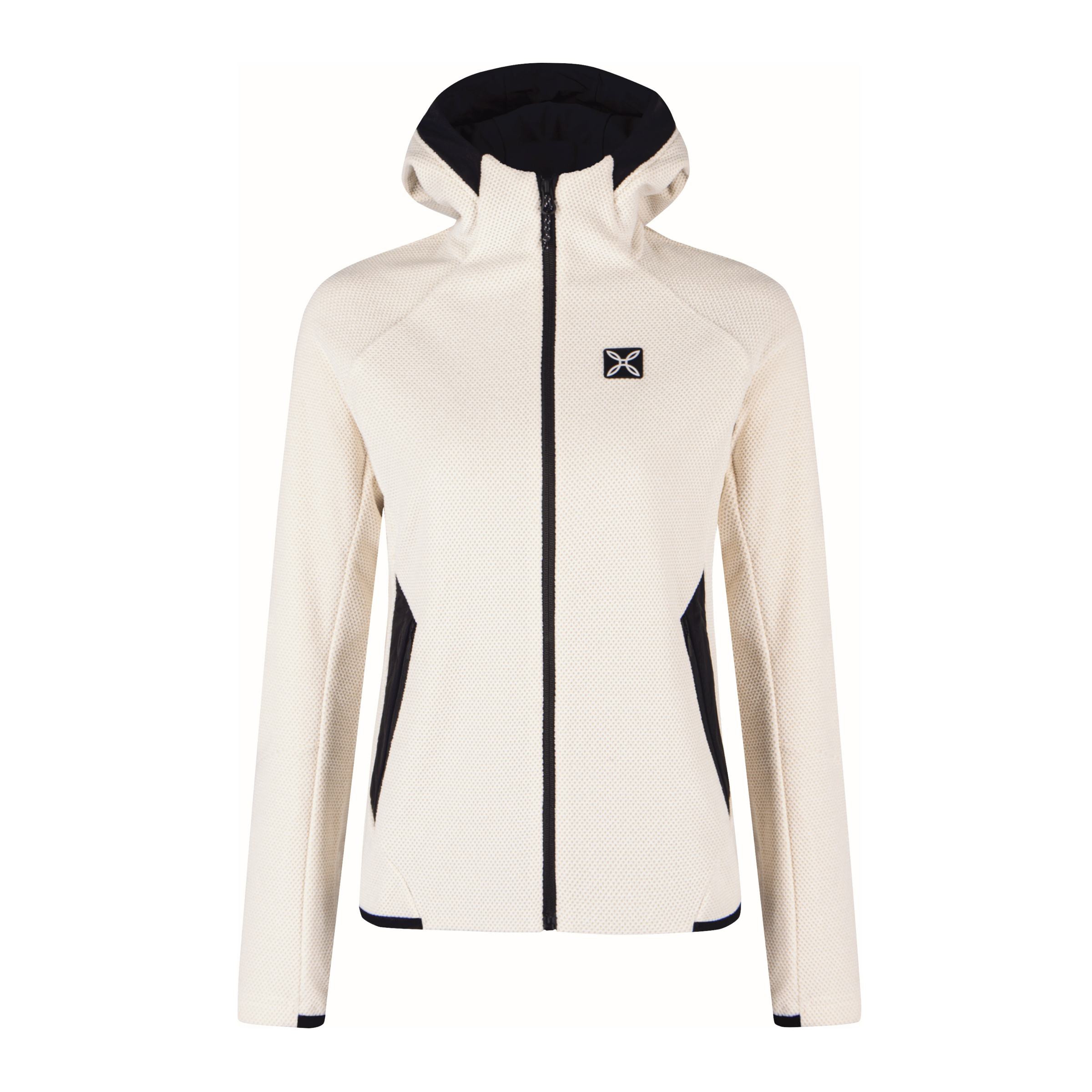 Maglia Argo Hooded Donna Cream