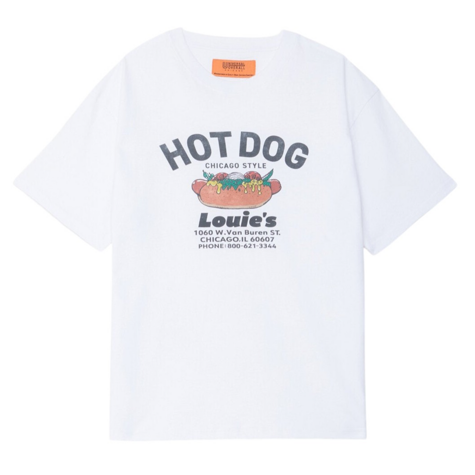 Mann Hot Dog T-shirt White