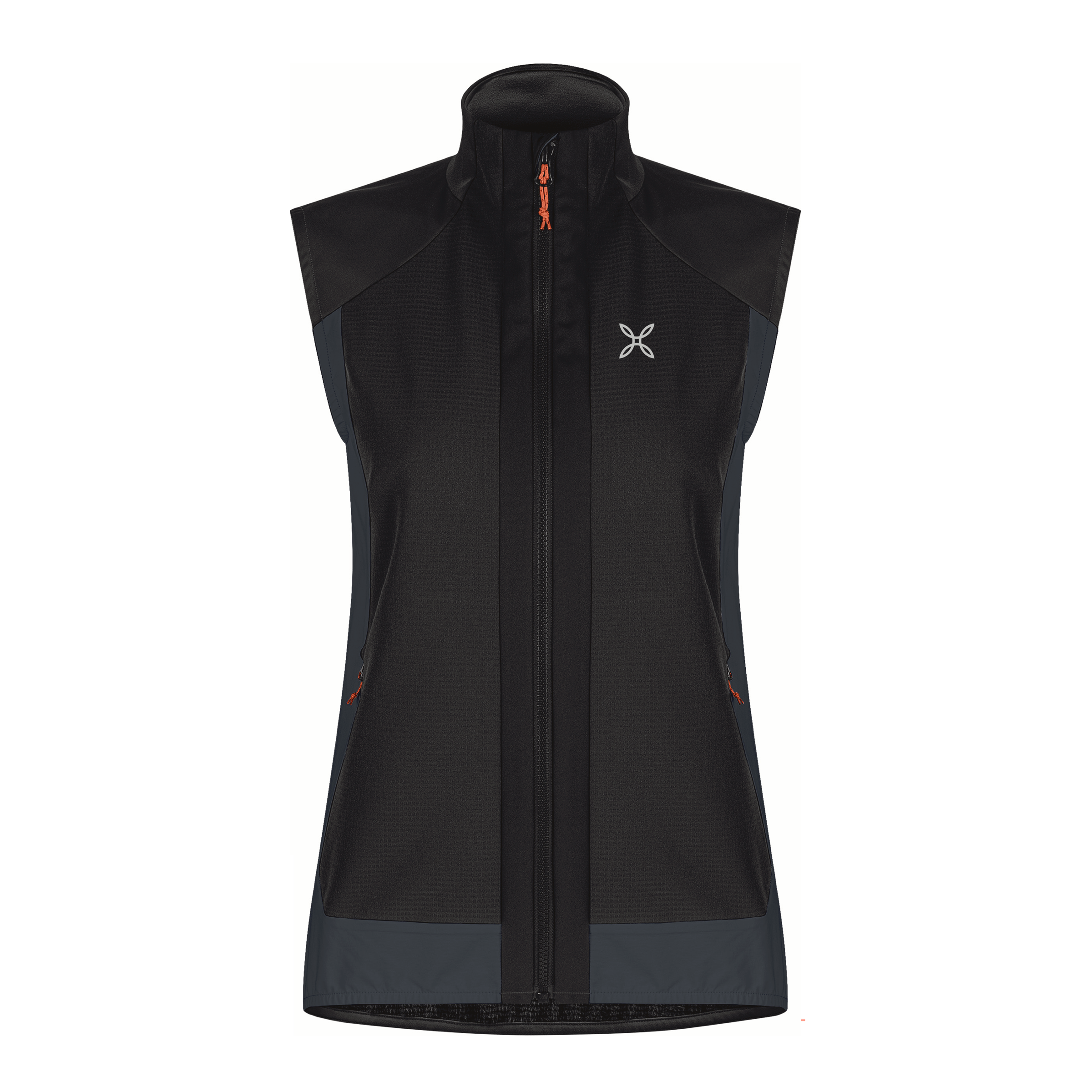 Giacca Dolomiti Wind Hooded Donna Black/Melon
