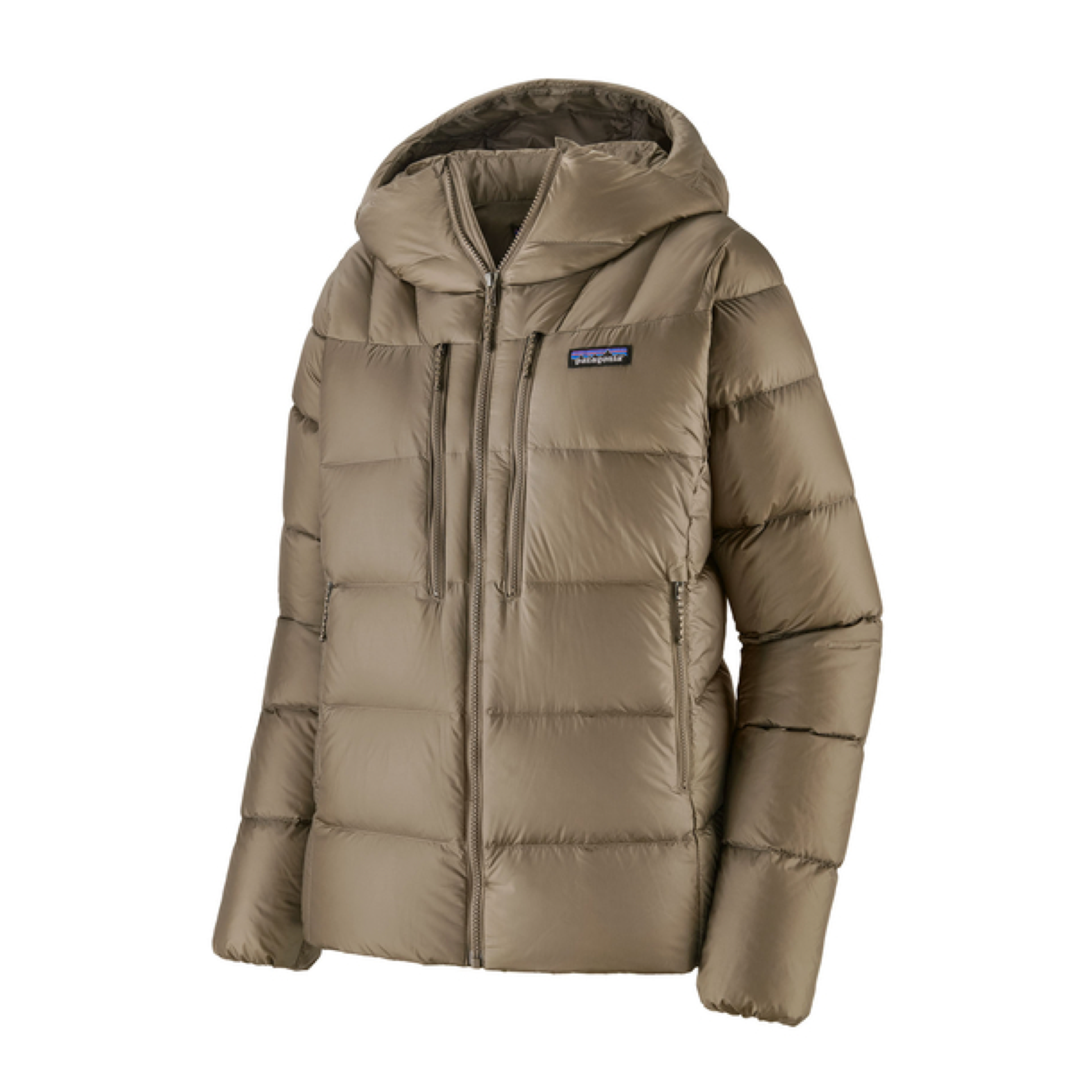 Giacca Fitz Roy Down Hoody Donna Wing Grey