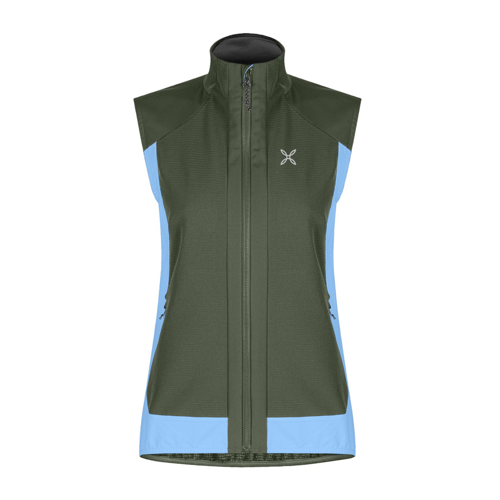 Chaleco Dolomiti Wind Mujer Sage Green/Dusk