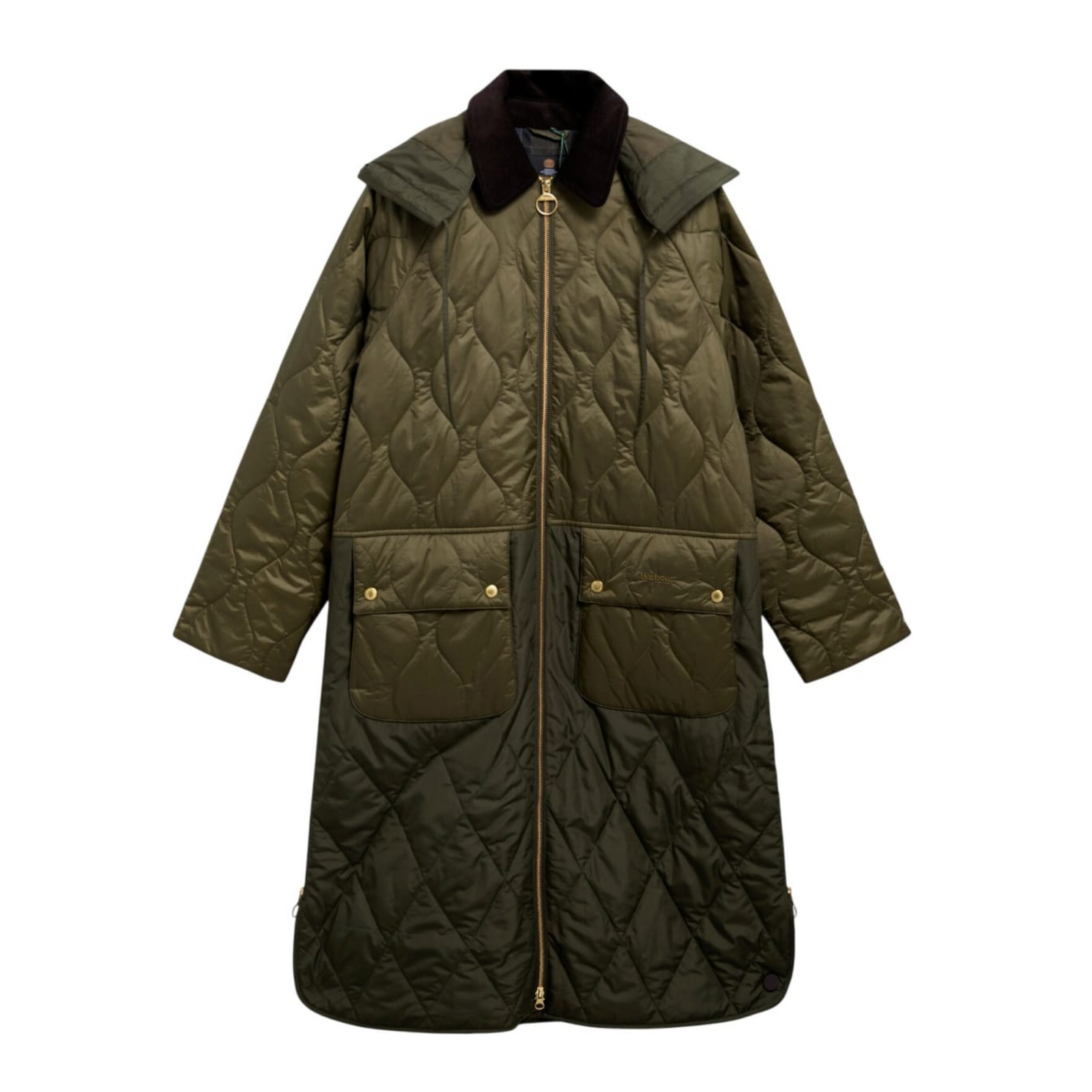 Giacca Osbourne Quielt Donna Olive/Fern