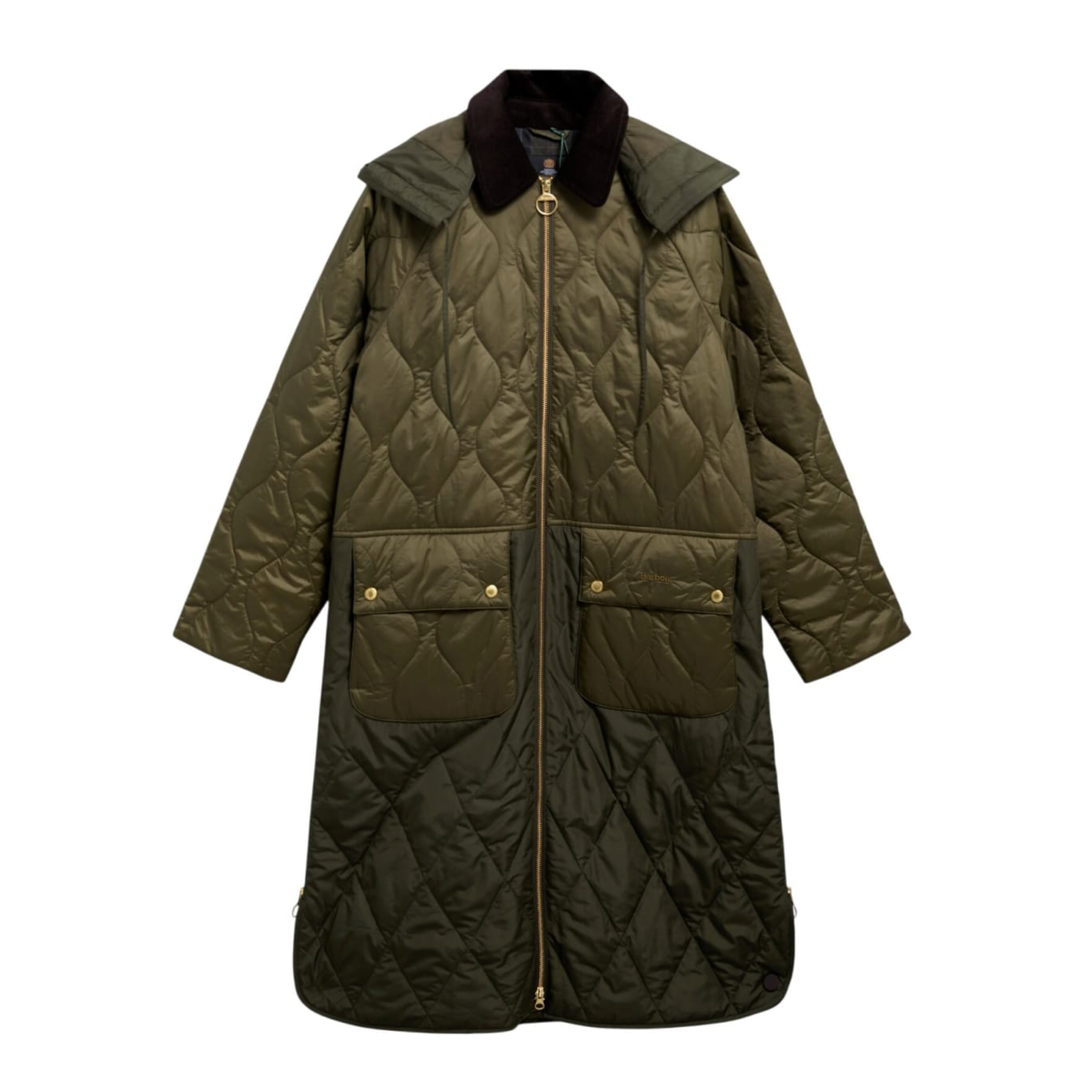 Giacca Osbourne Quielt Donna Olive/Fern