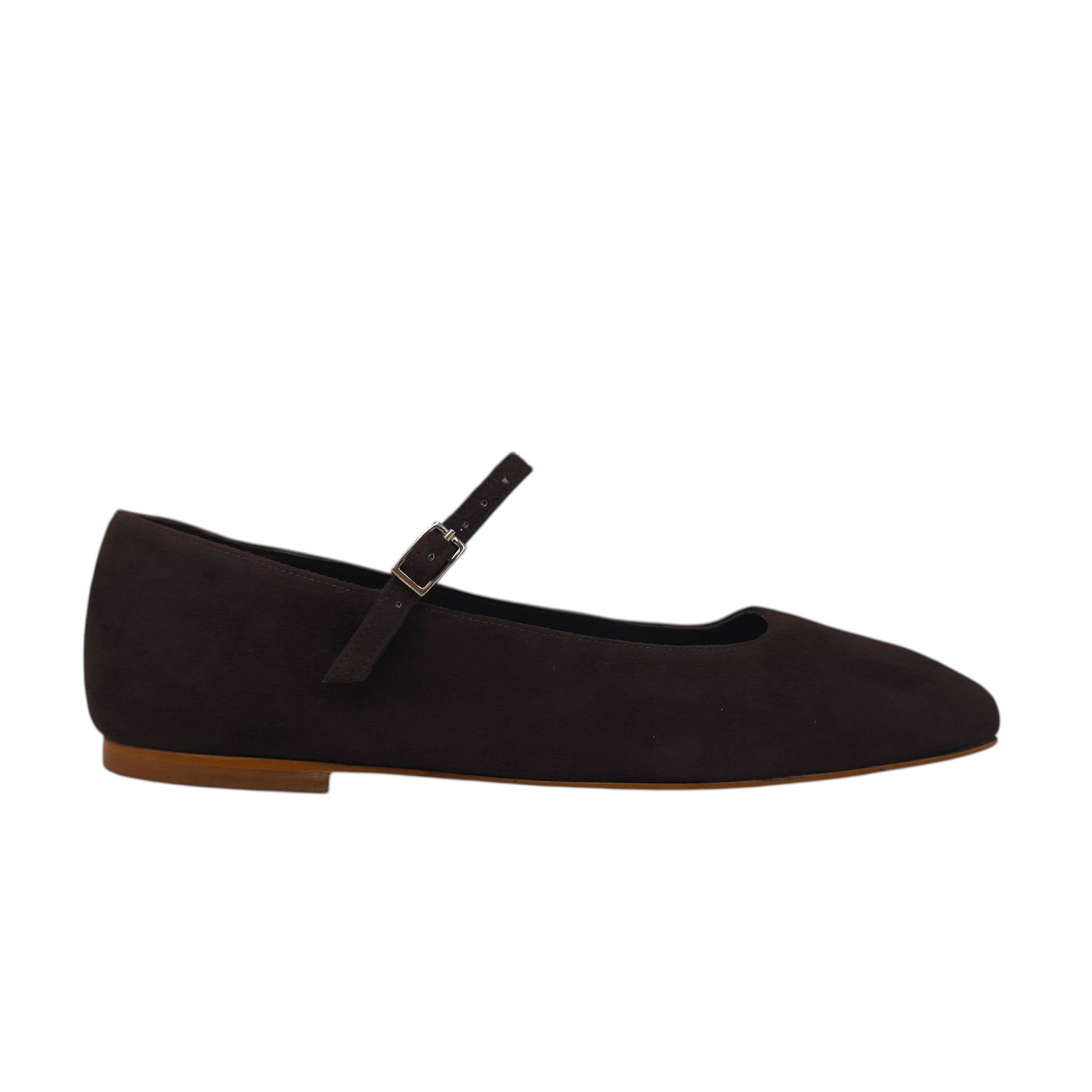 Zapatillas Julieta Mujer Chocolate Suede