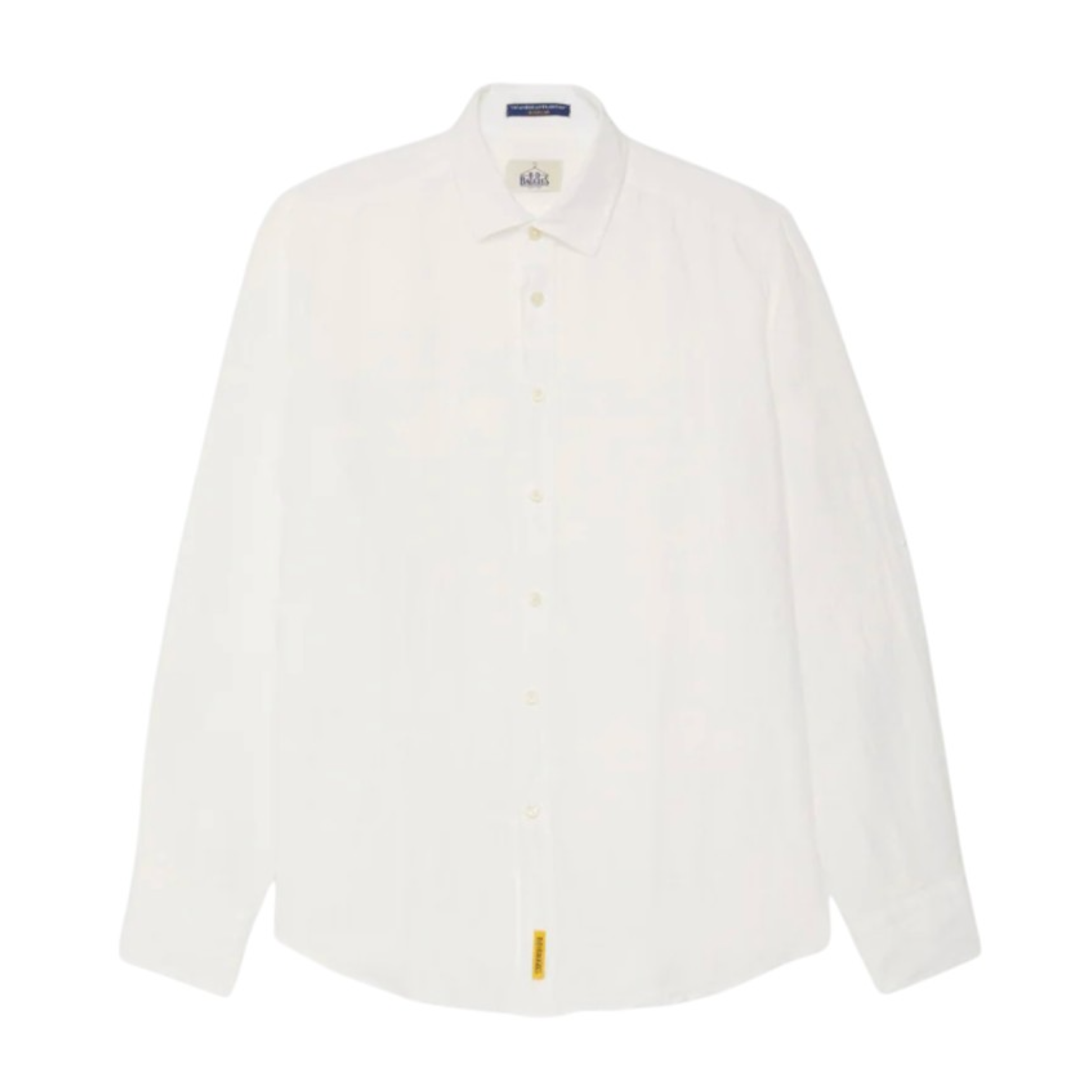 Camicia Bradford Linen Uomo Bianca