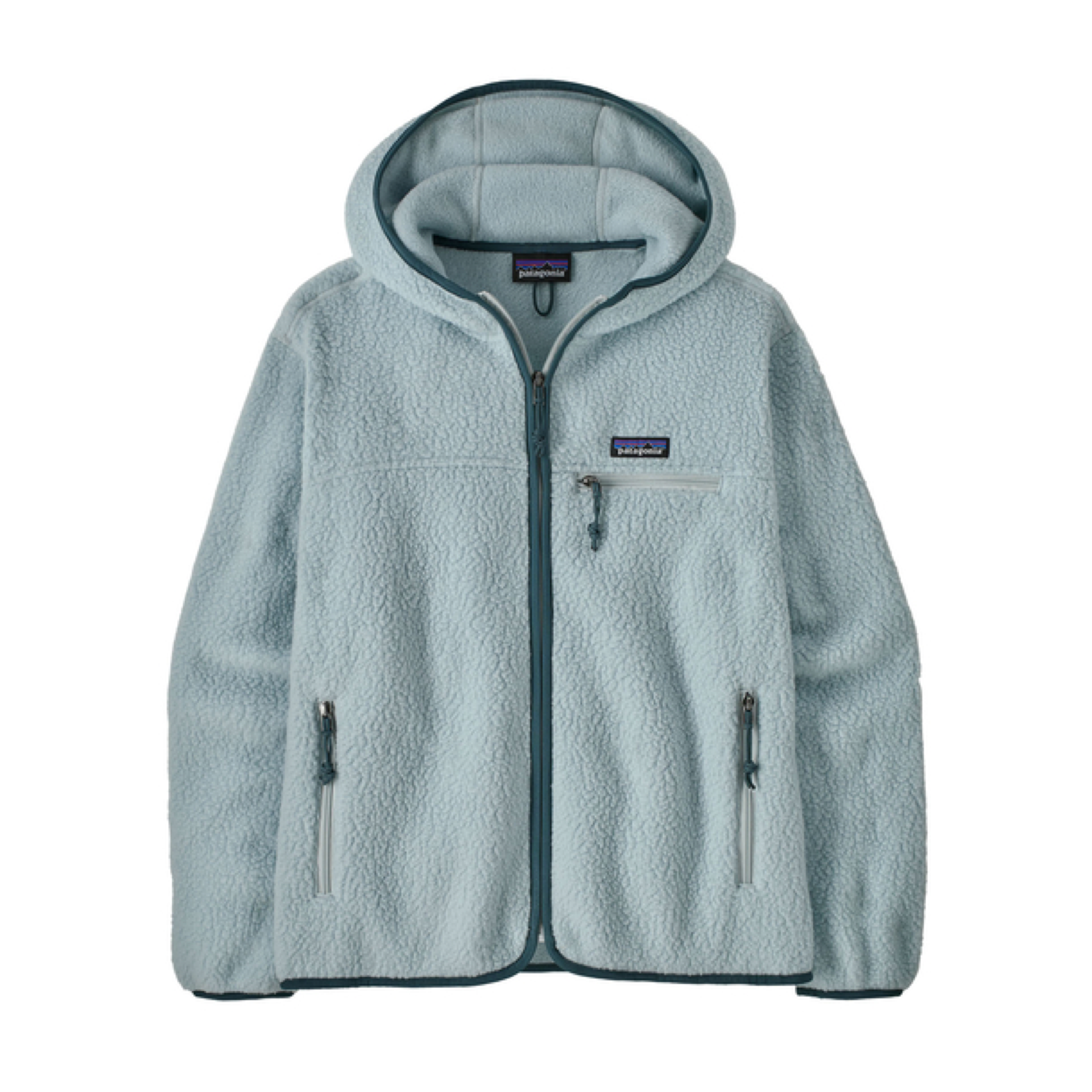 Maglia Reto Pile Hoody Donna Virtually Blue