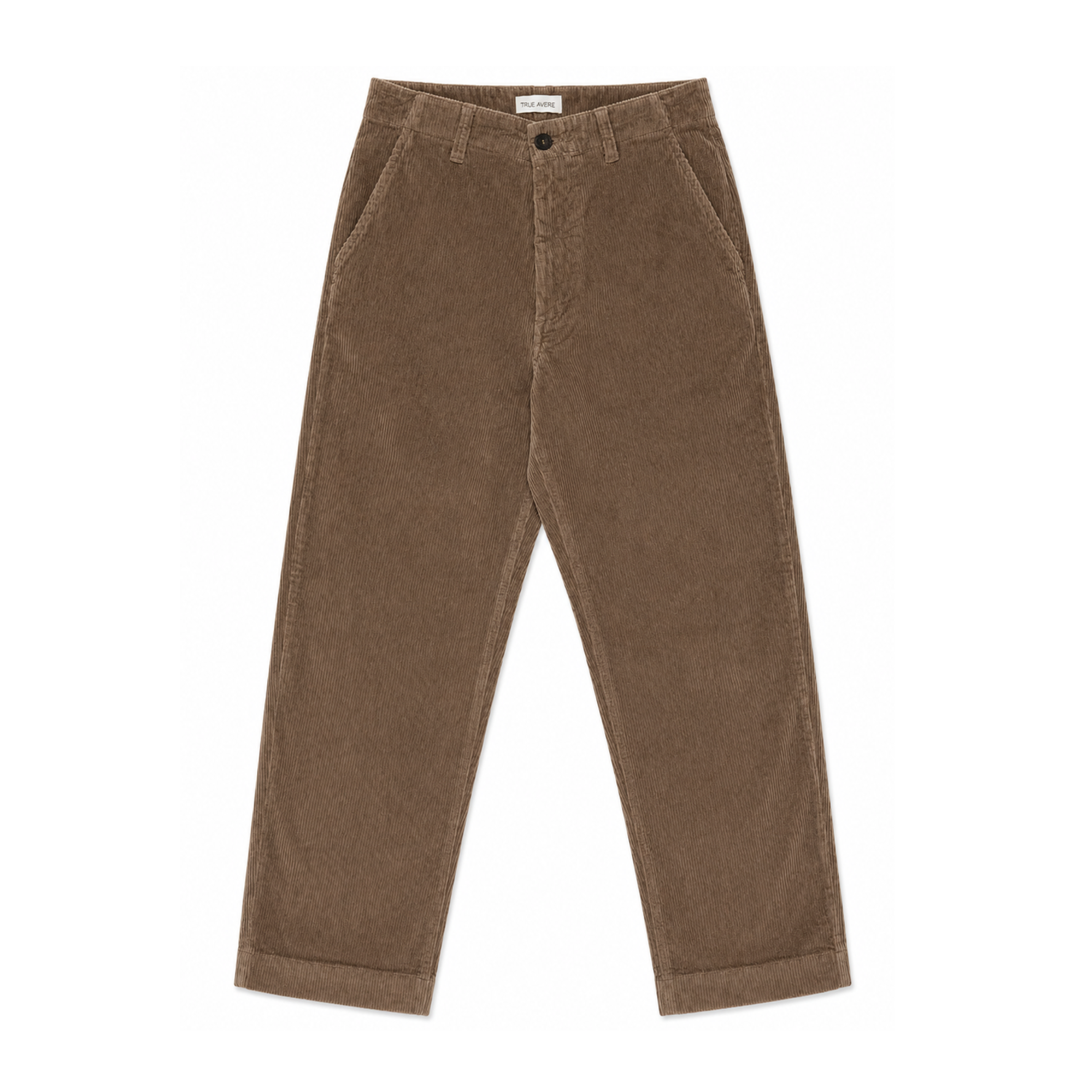 Pantalon Niky Ribbed Velvet Mujer Taupe