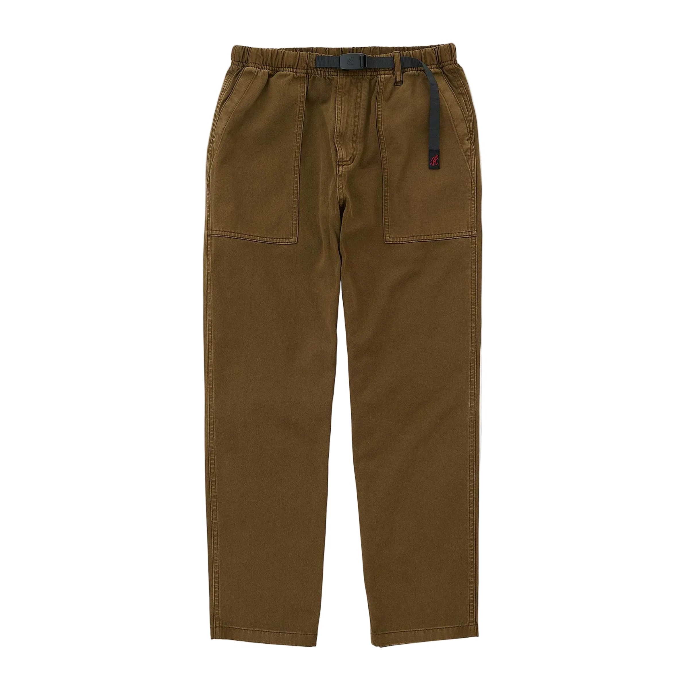 Loose Tapered Ridge Trousers Bark Pigment