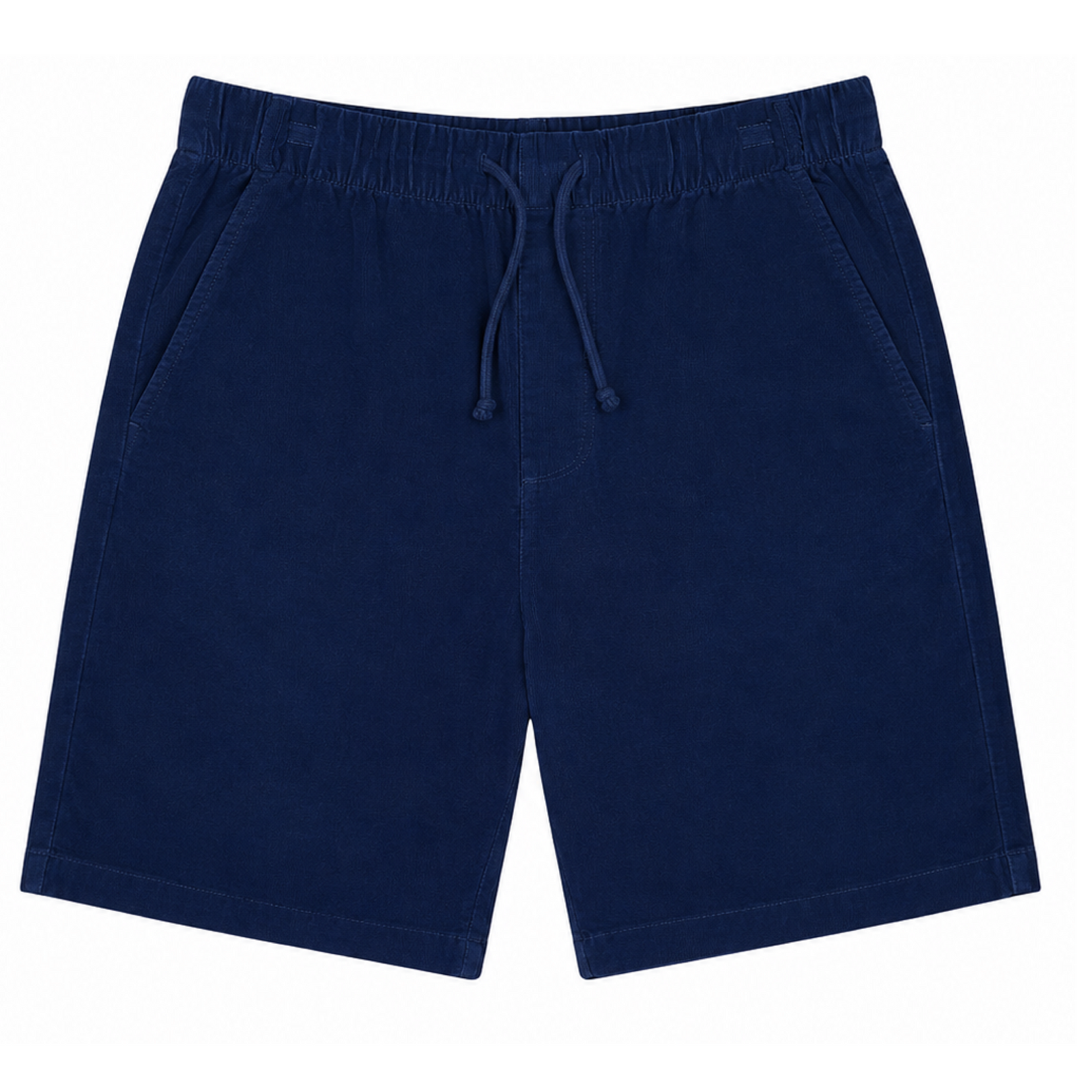 Pantalon Corto Jog Corduroy Hombre Deep Blue