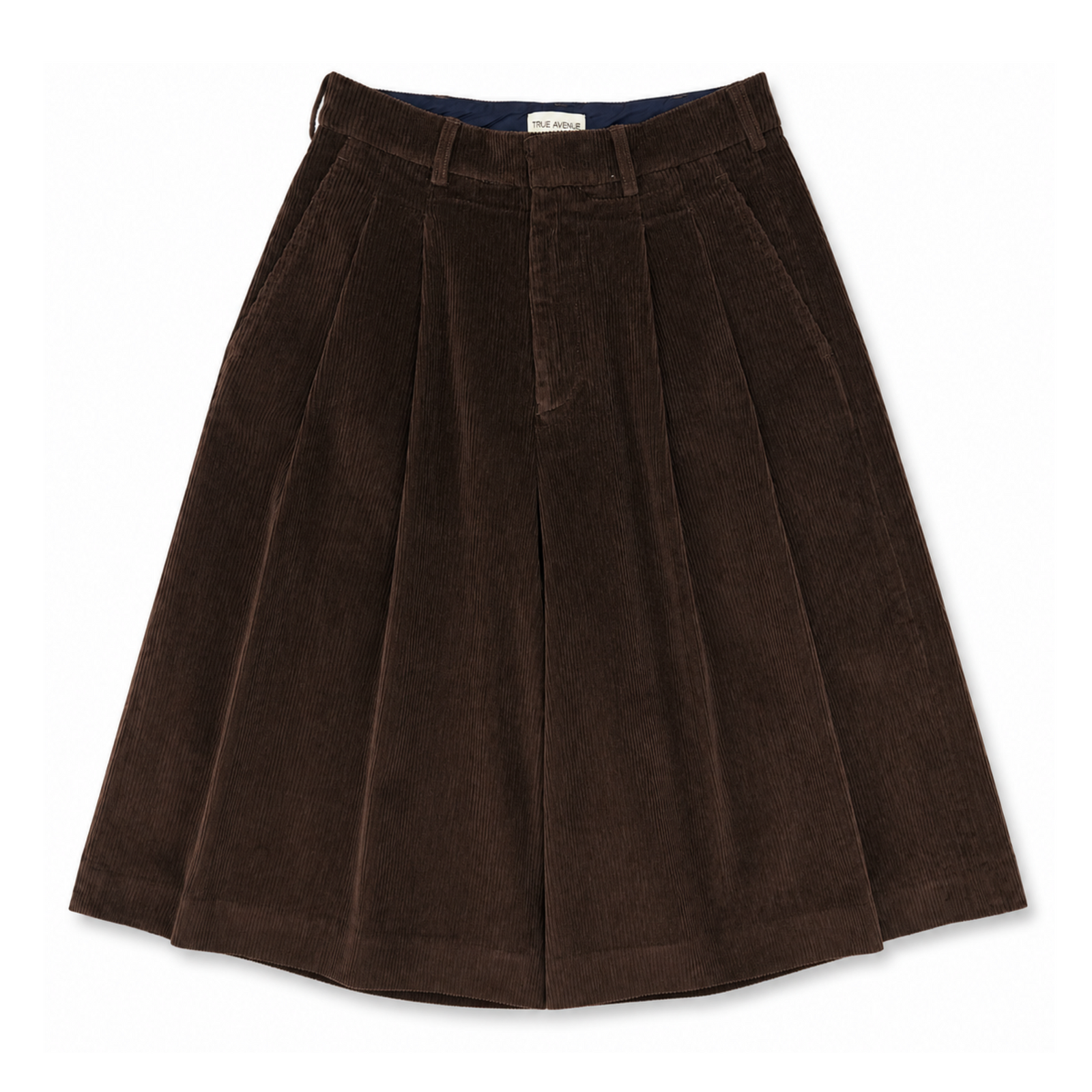 Pantalon Riva Ribbed Velvet Mujer Dark Brown