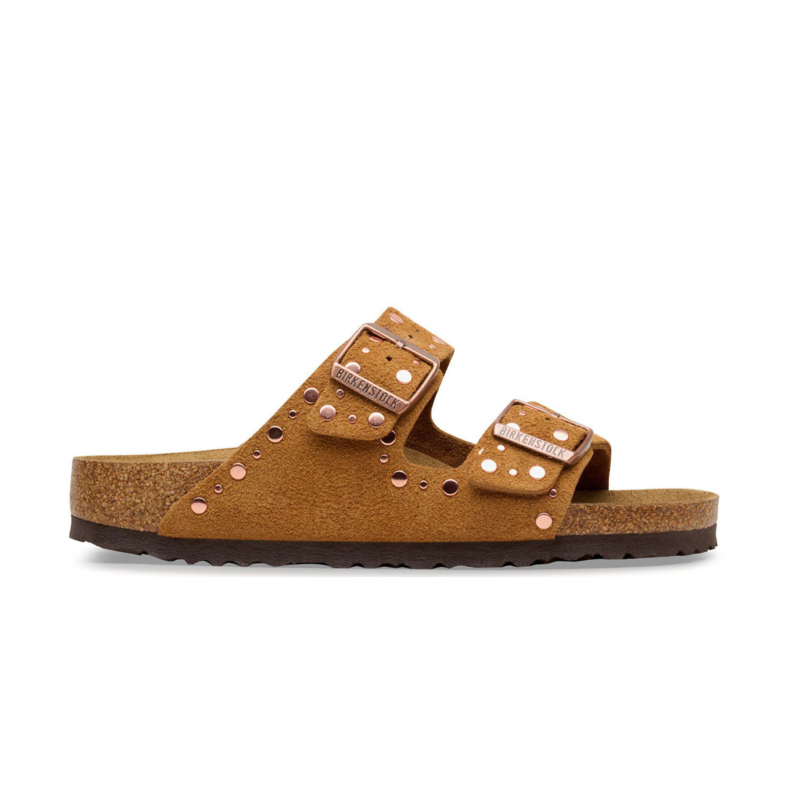 Sandalias Arizona Rivet Mujer Mink