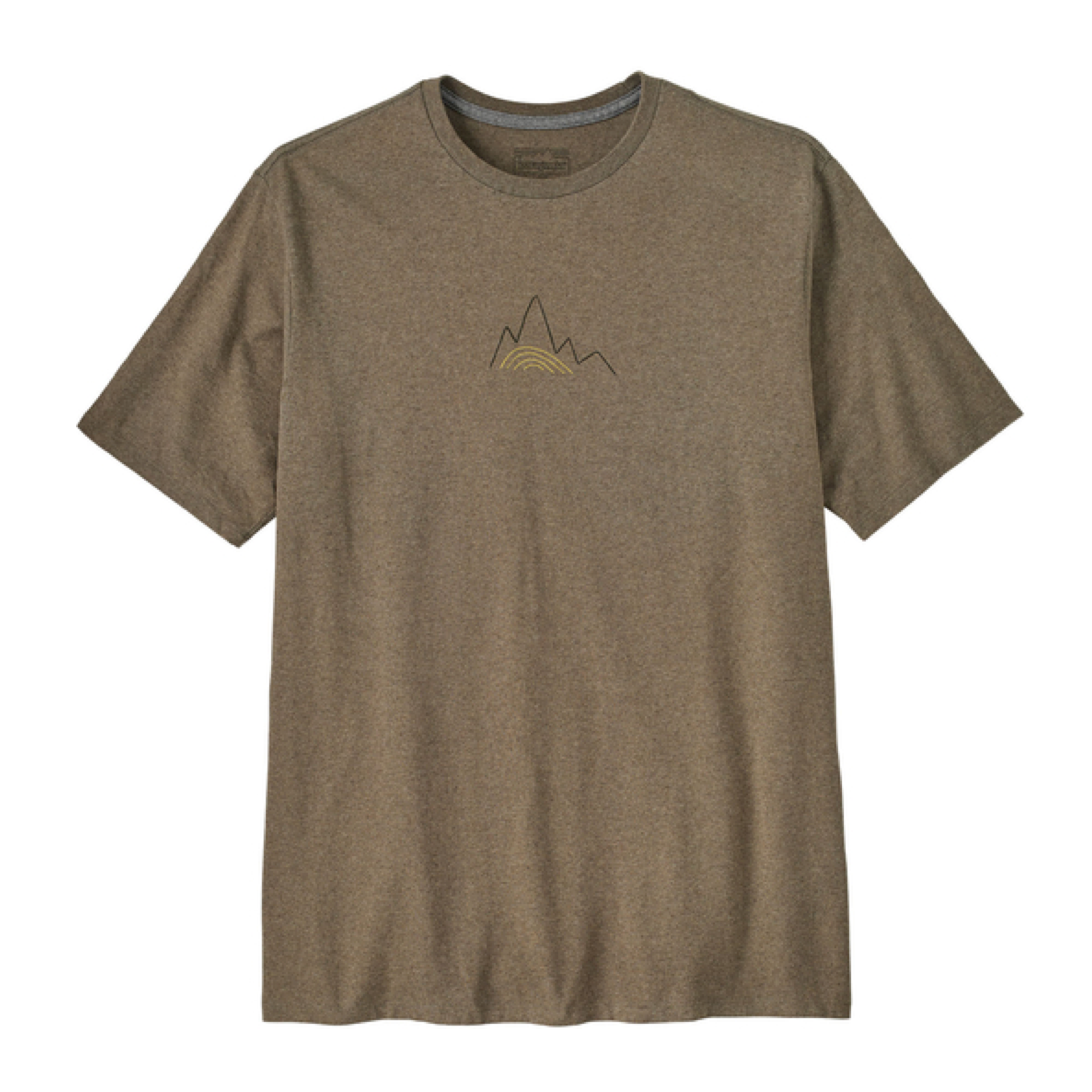 T-shirt Berm Logo Responsabili Uomo Wing Grey