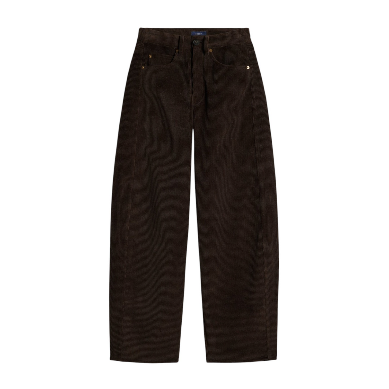 Pantalon Gunther Mujer Marron Fonce