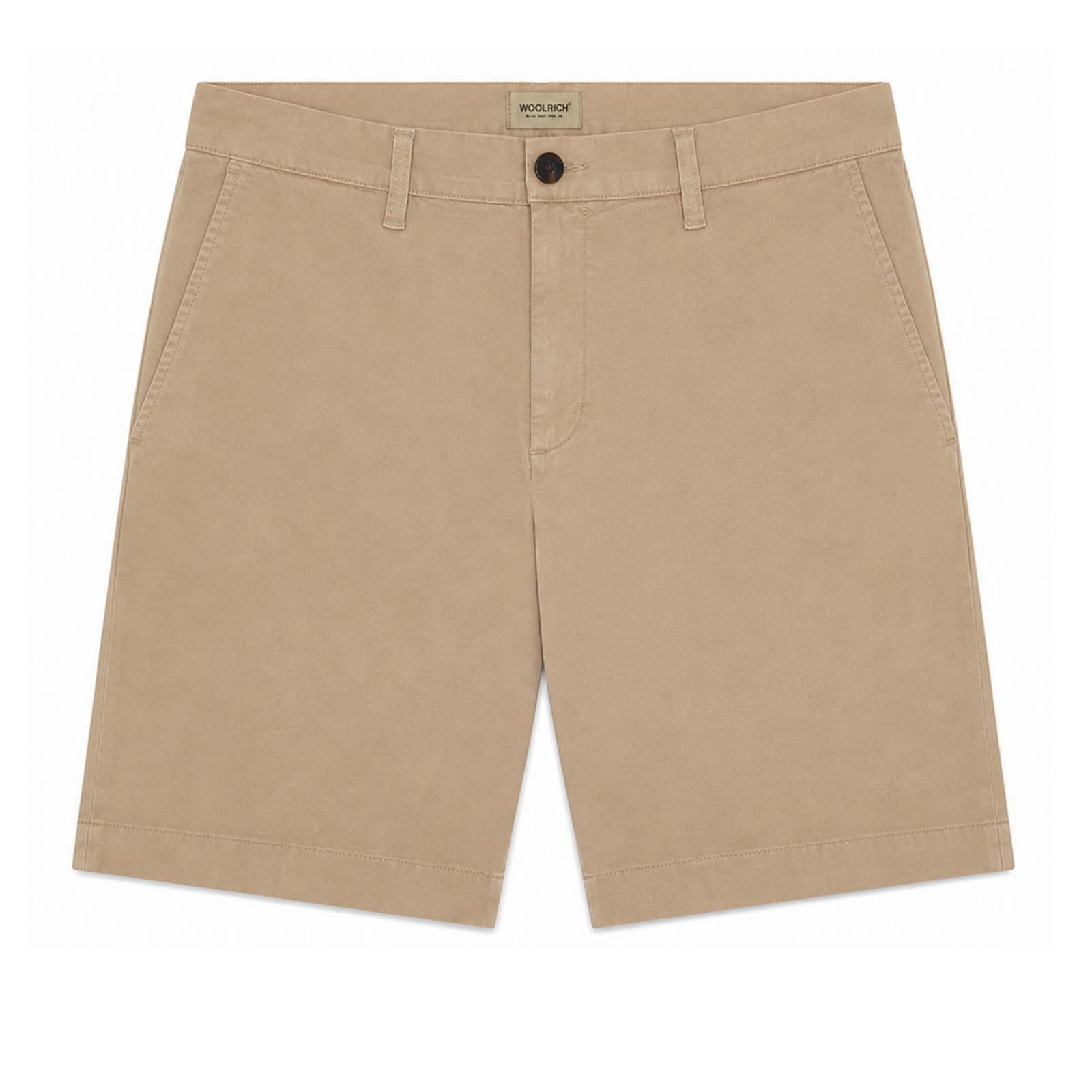 Pantaloncini Cotton Twill Uomo Travertine