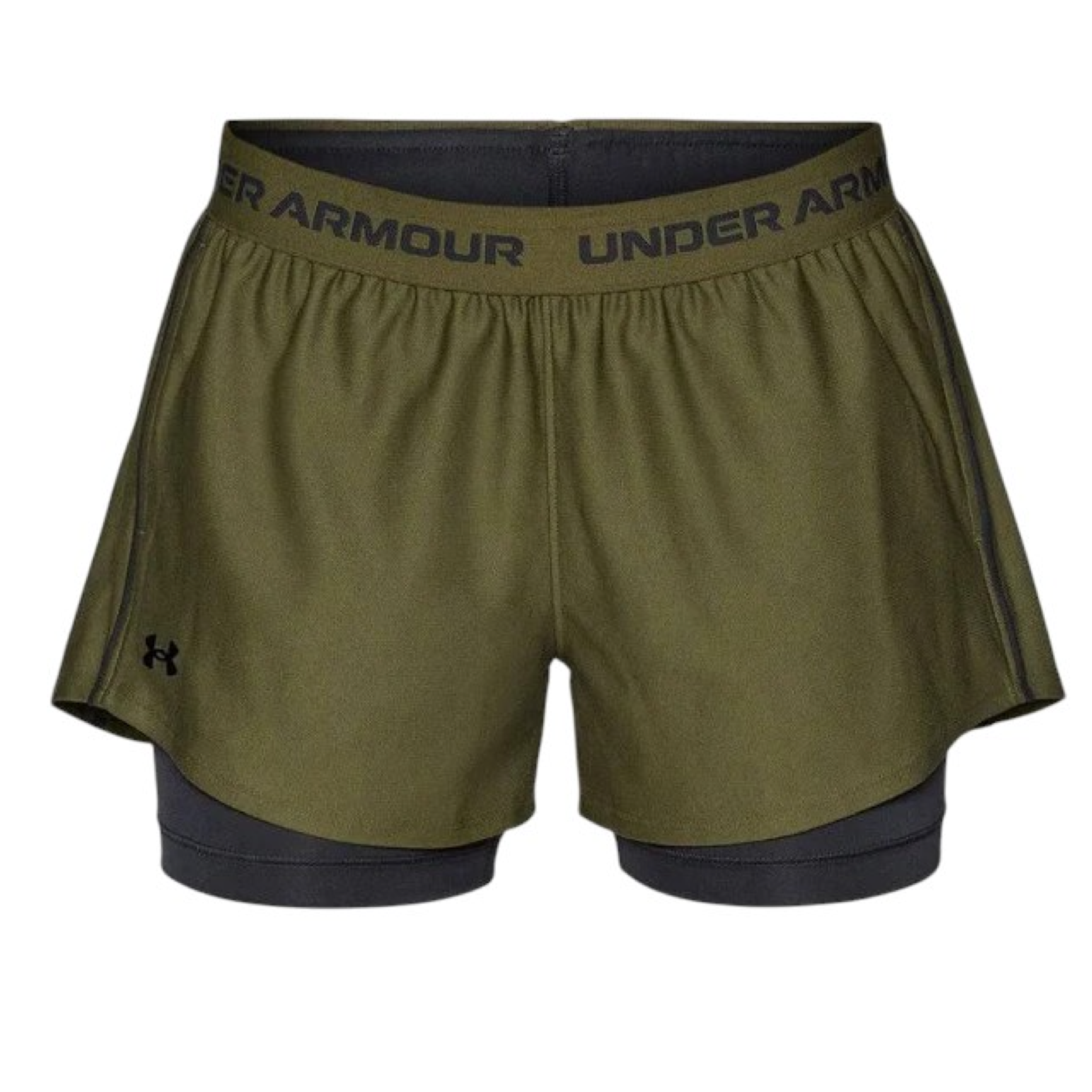 Pantaloncini Play Up Donna Expedition Green/Black