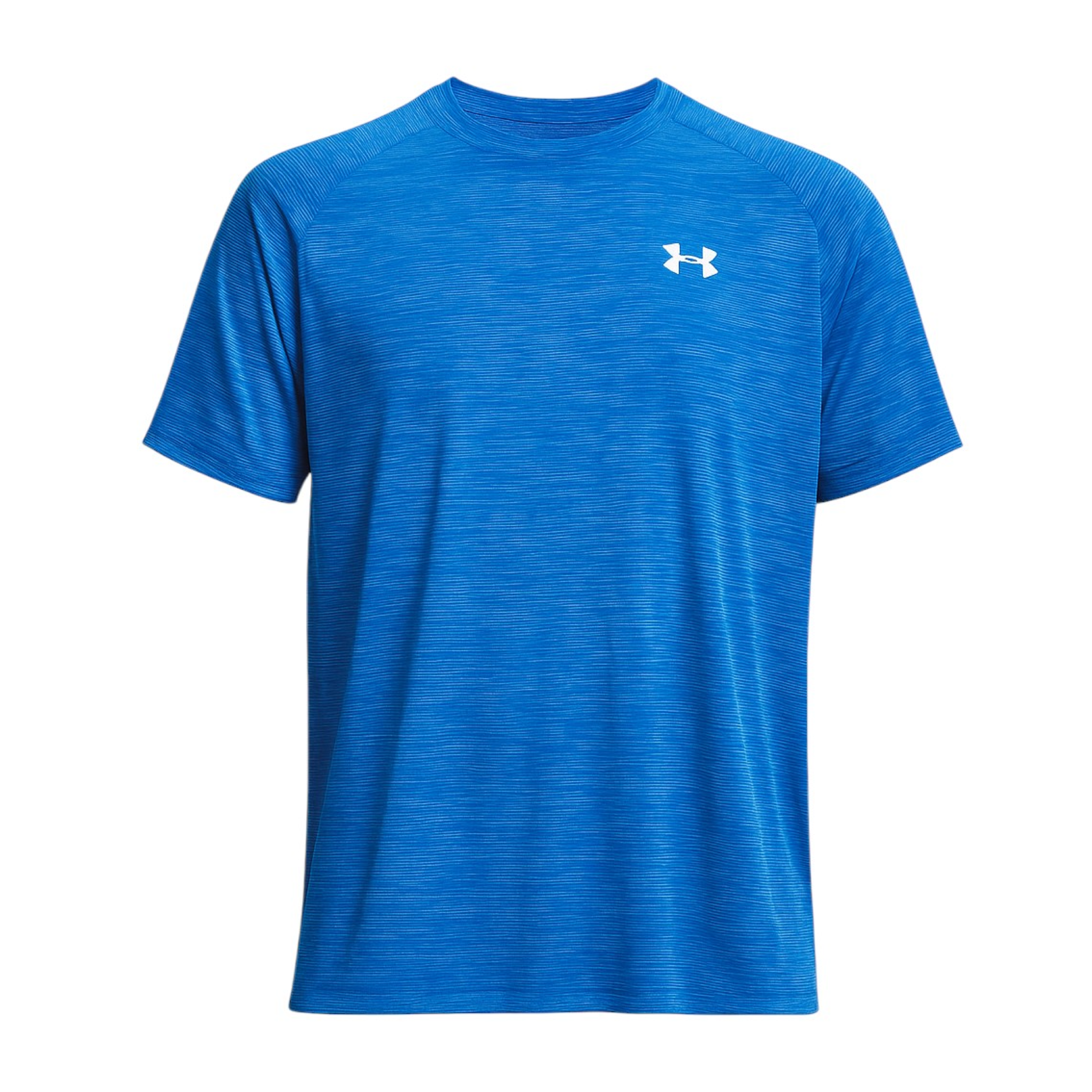 Camiseta Tech Textured Hombre Blue Atlantis
