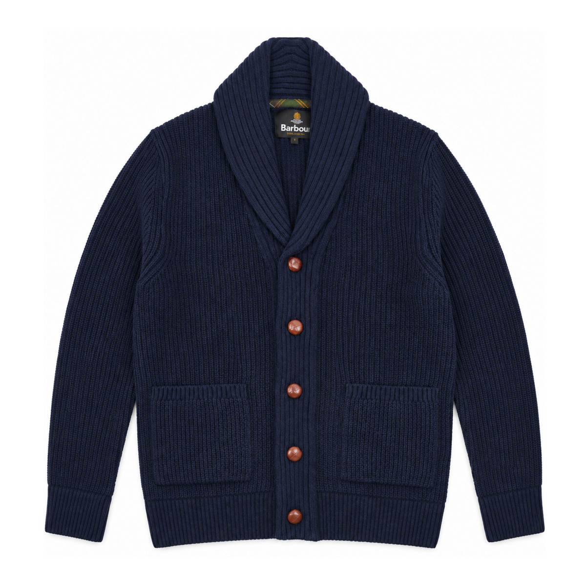 Mann Hartland Strickjacke Navy