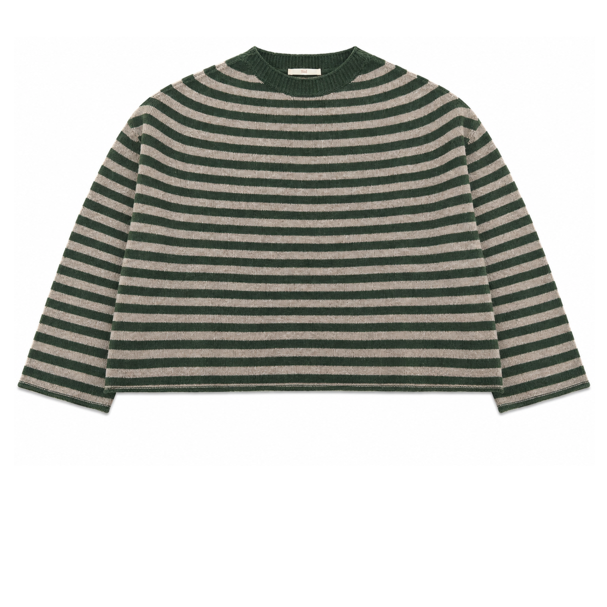 Maglia Vanessa Stripe Donna British/Latte