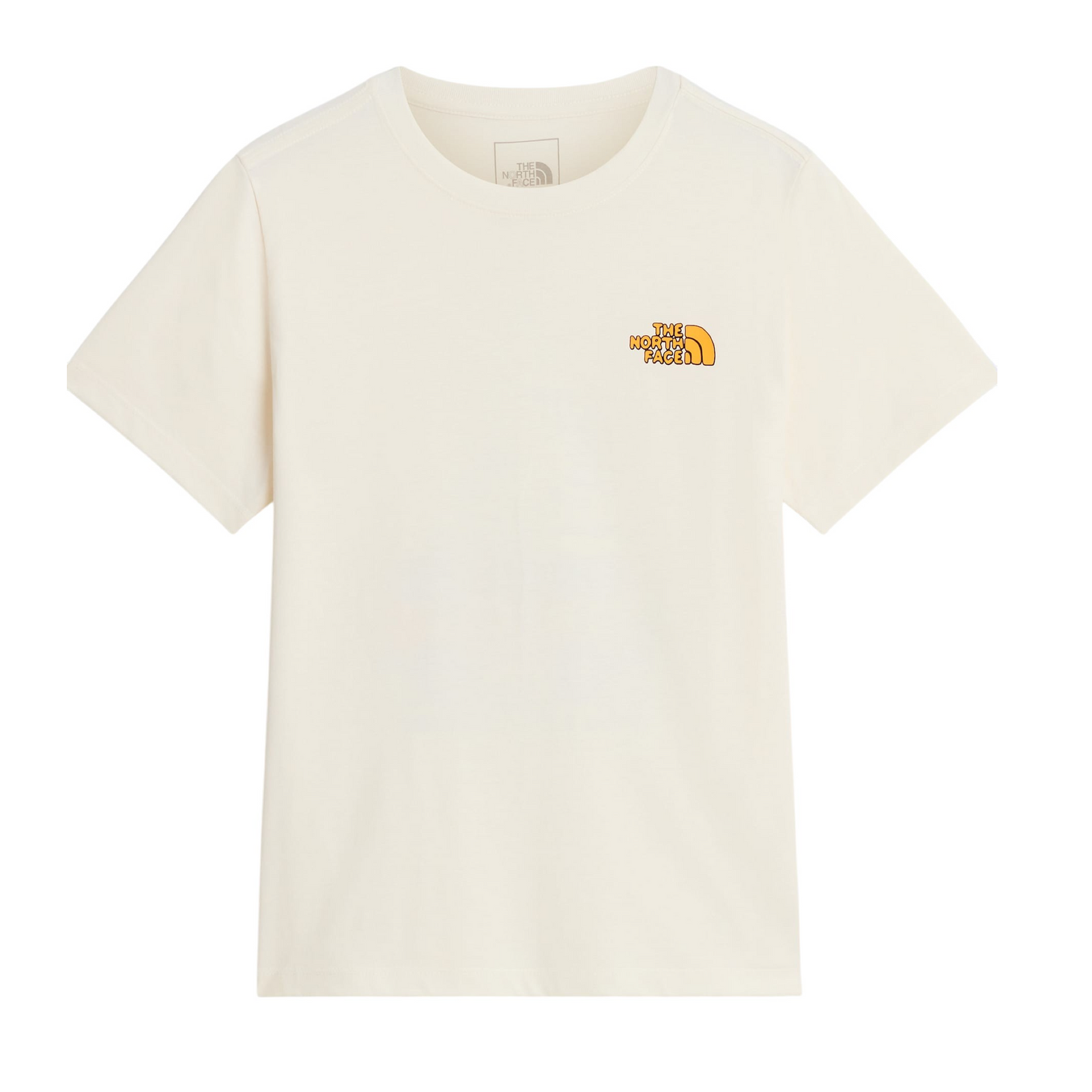 T-shirt Outdoor Graphic Bambino White Dune
