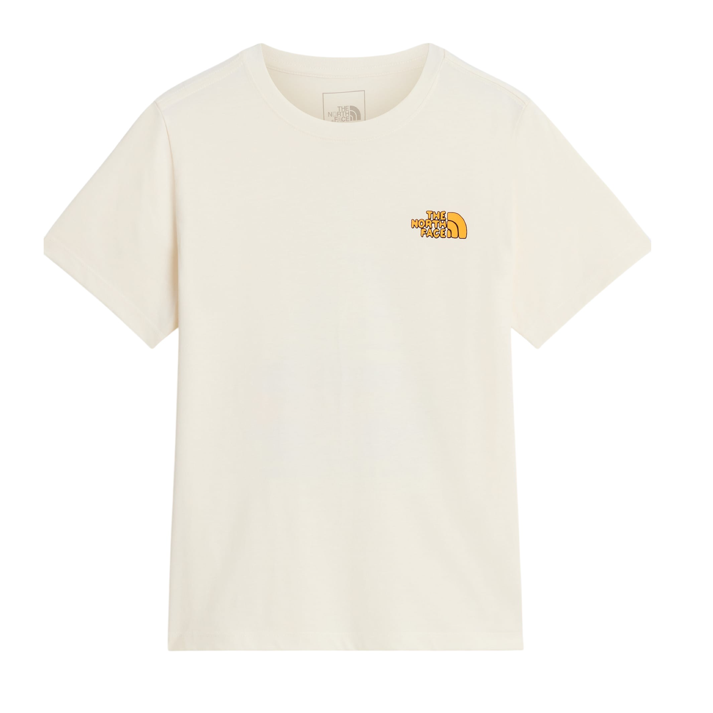 T-shirt Outdoor Graphic Bambino White Dune