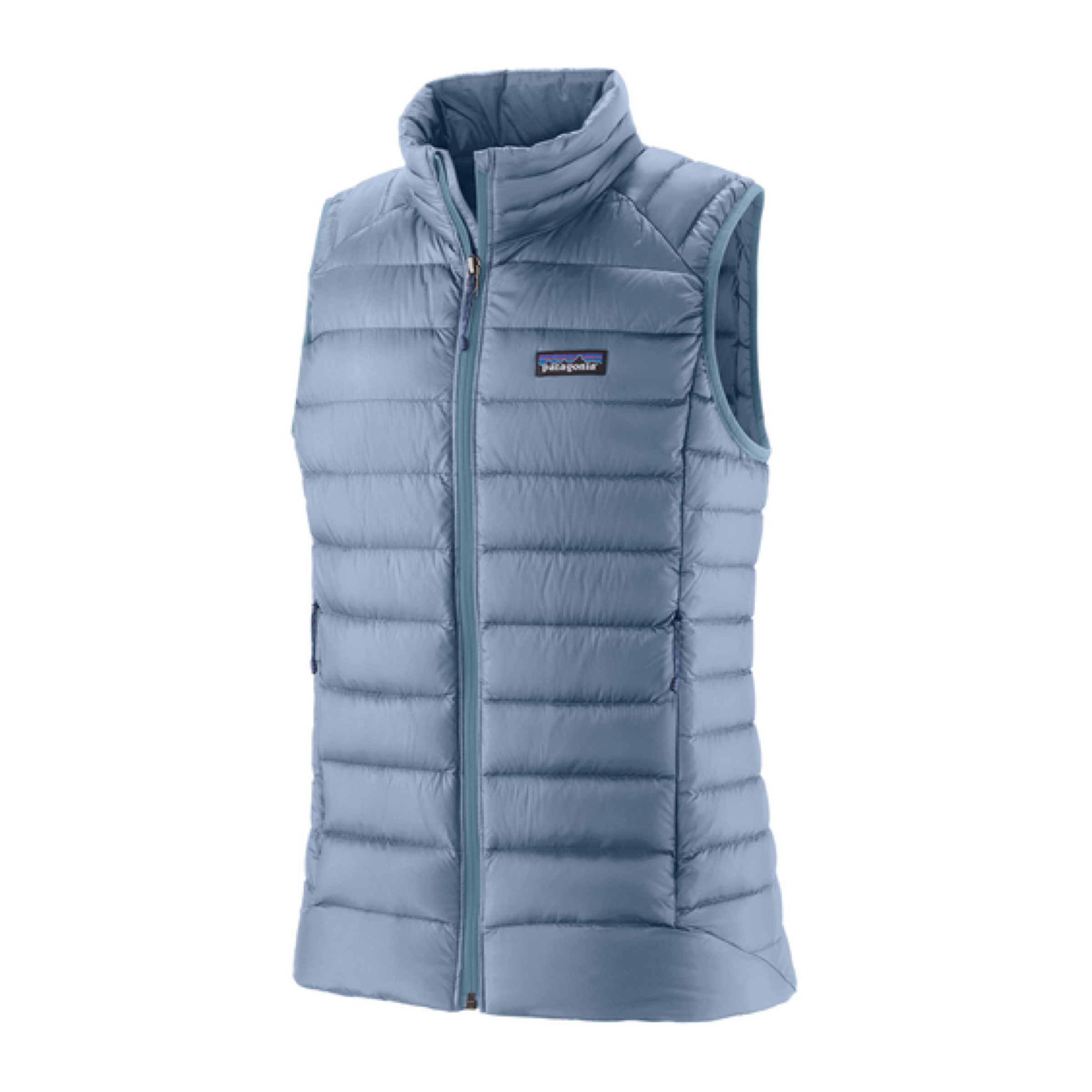 Frau Down Sweater Weste Barnacle Blue