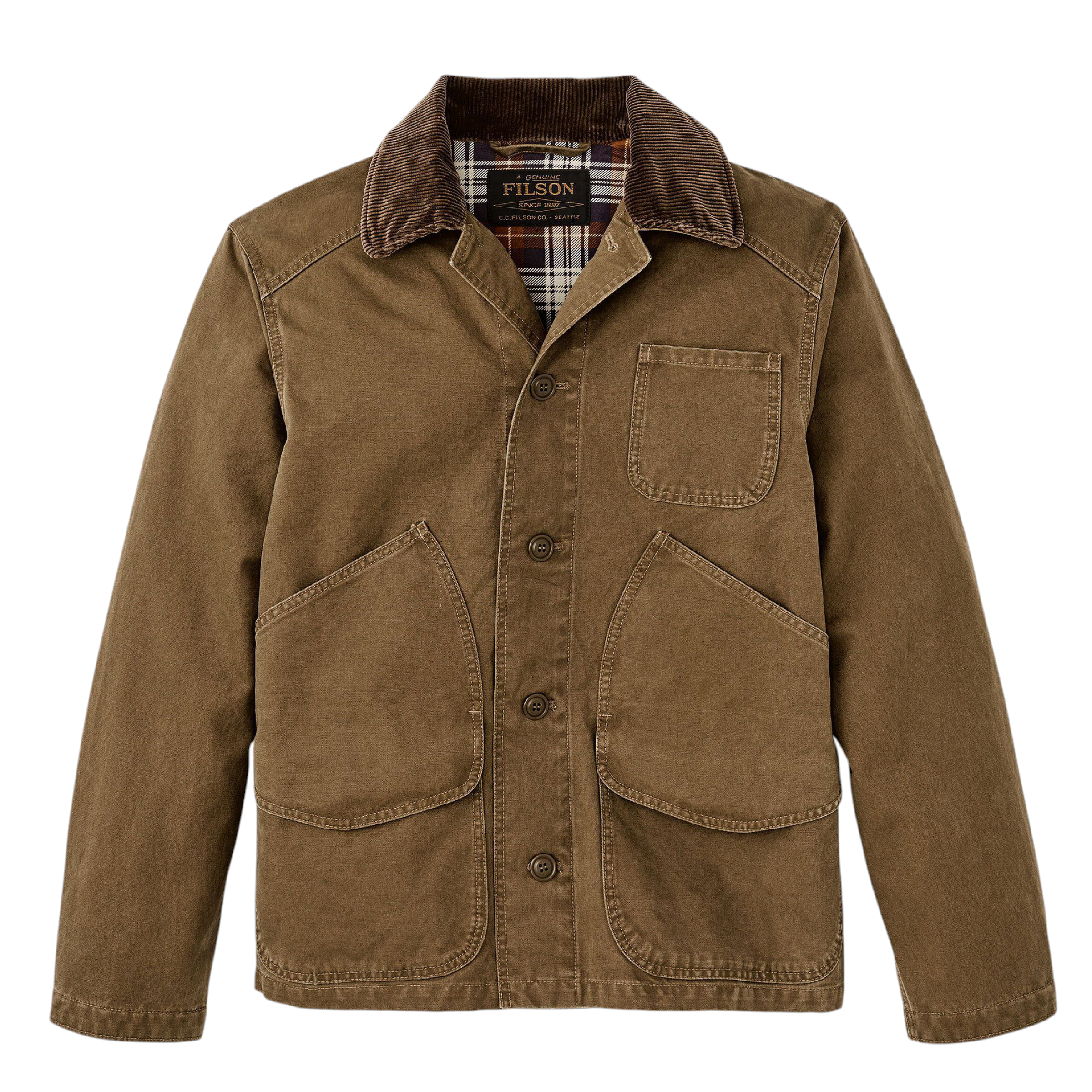 Mann Canvas Outfitter Jacke Kangaroo