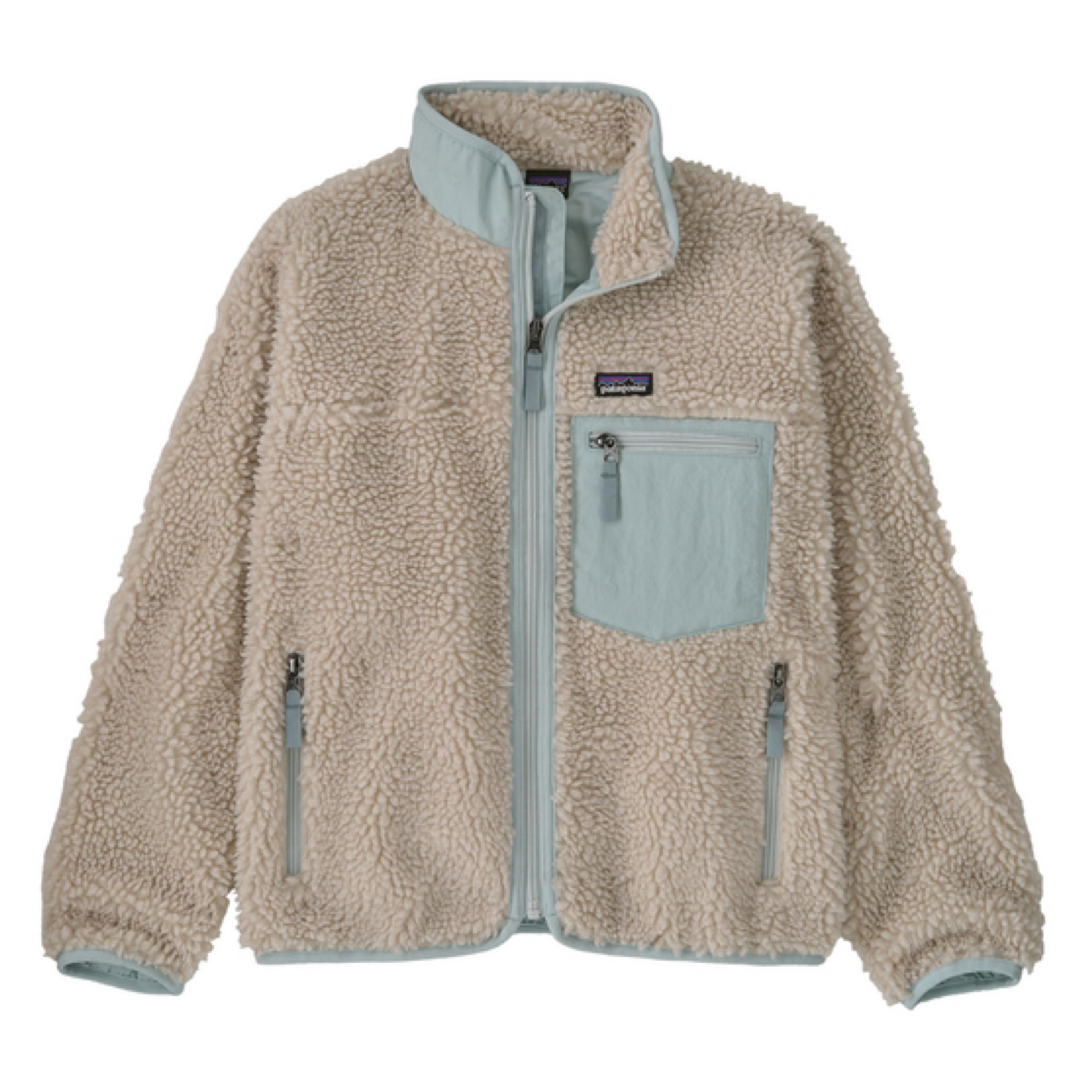 Veste Retro-X Junior Natural/Virtually Blue