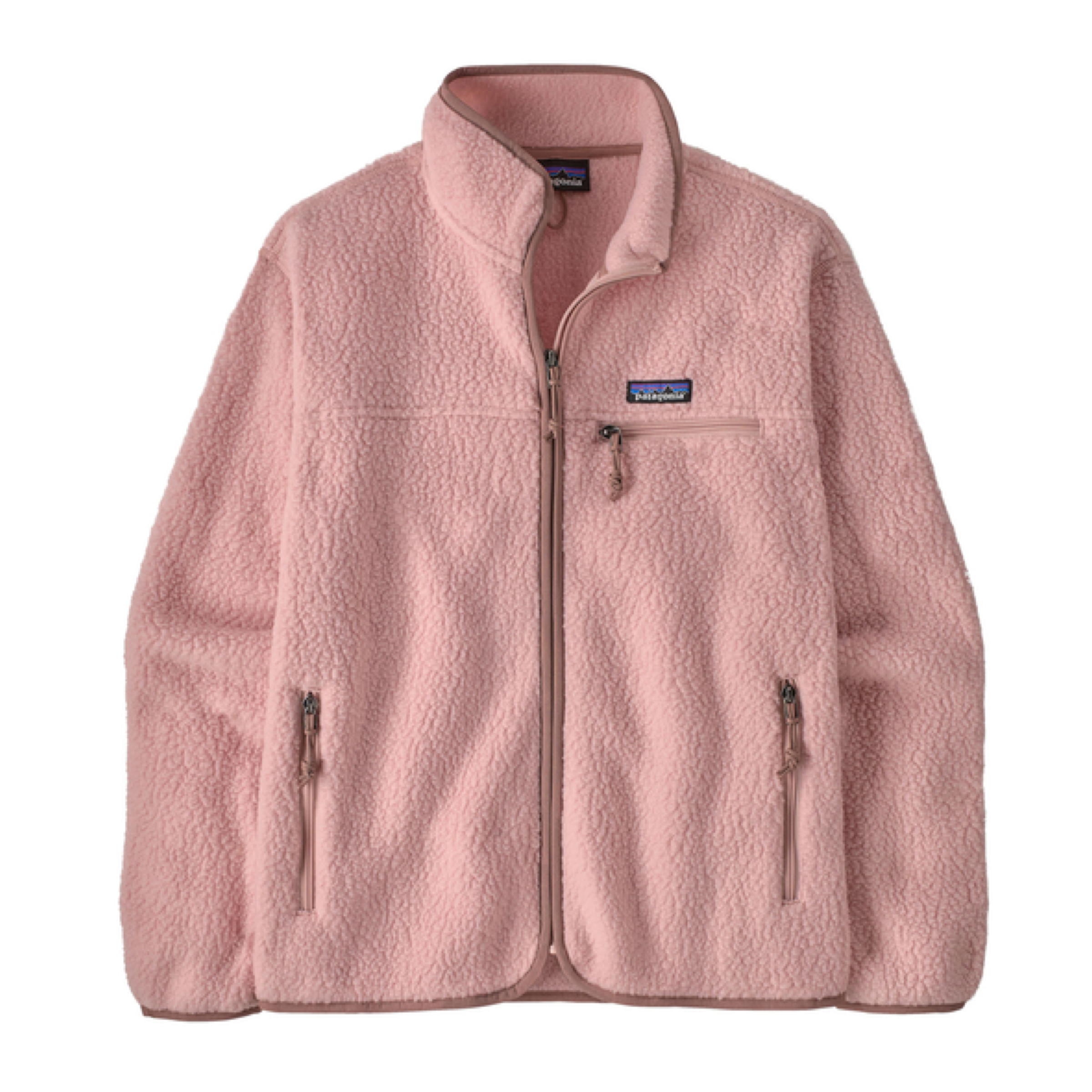 Frau Retro Pile Pullover Fuzzy Mauve