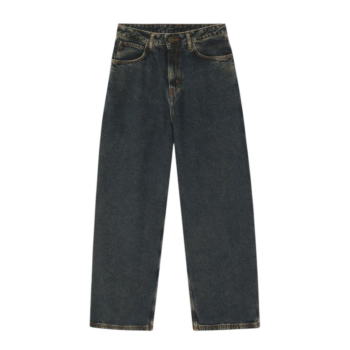 Frau Loose Lydbay Hose Blue Black