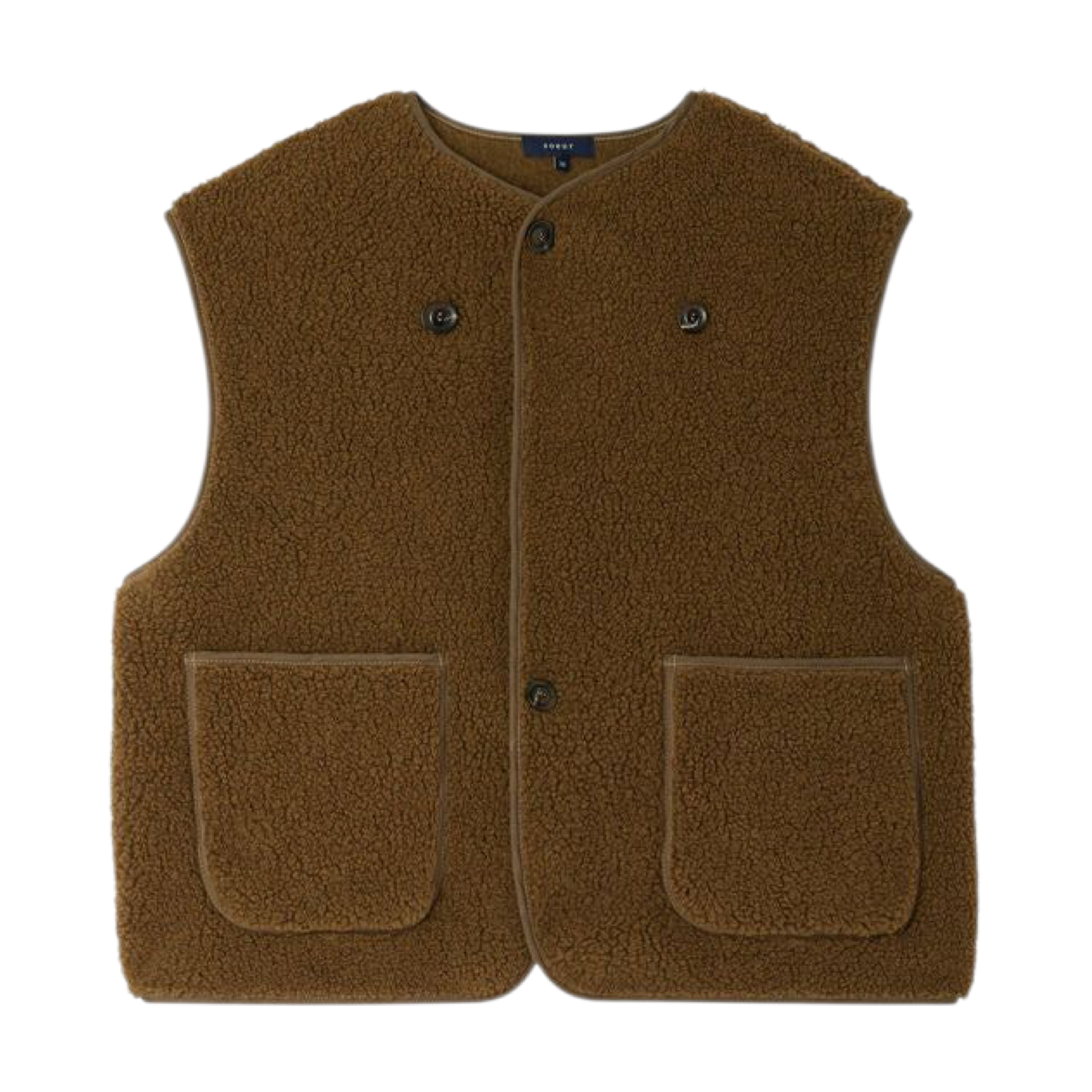 Frau Floyd Weste Khaki/Bronze