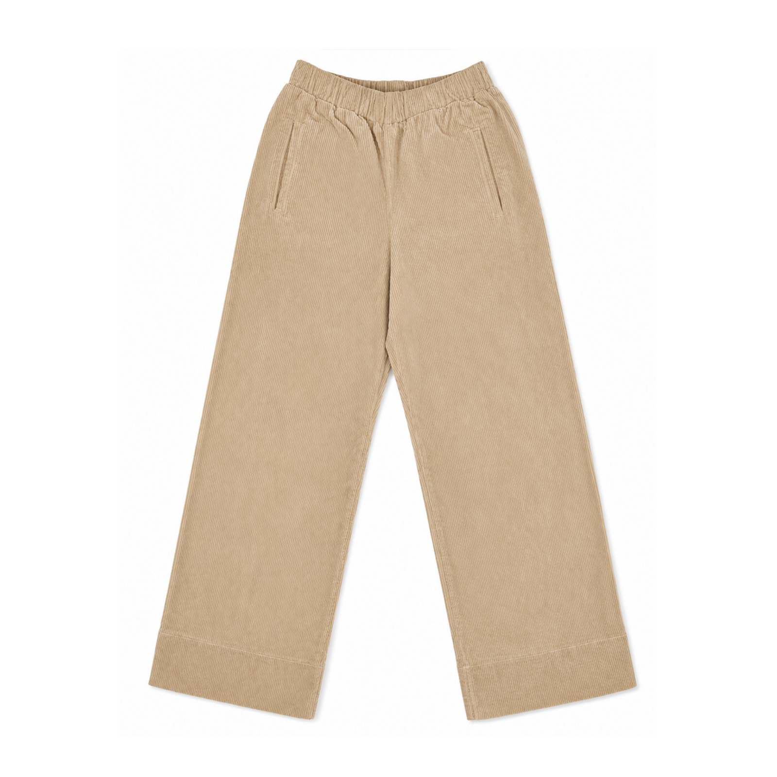 Pantaloni Jimmy Velours Donna Latte