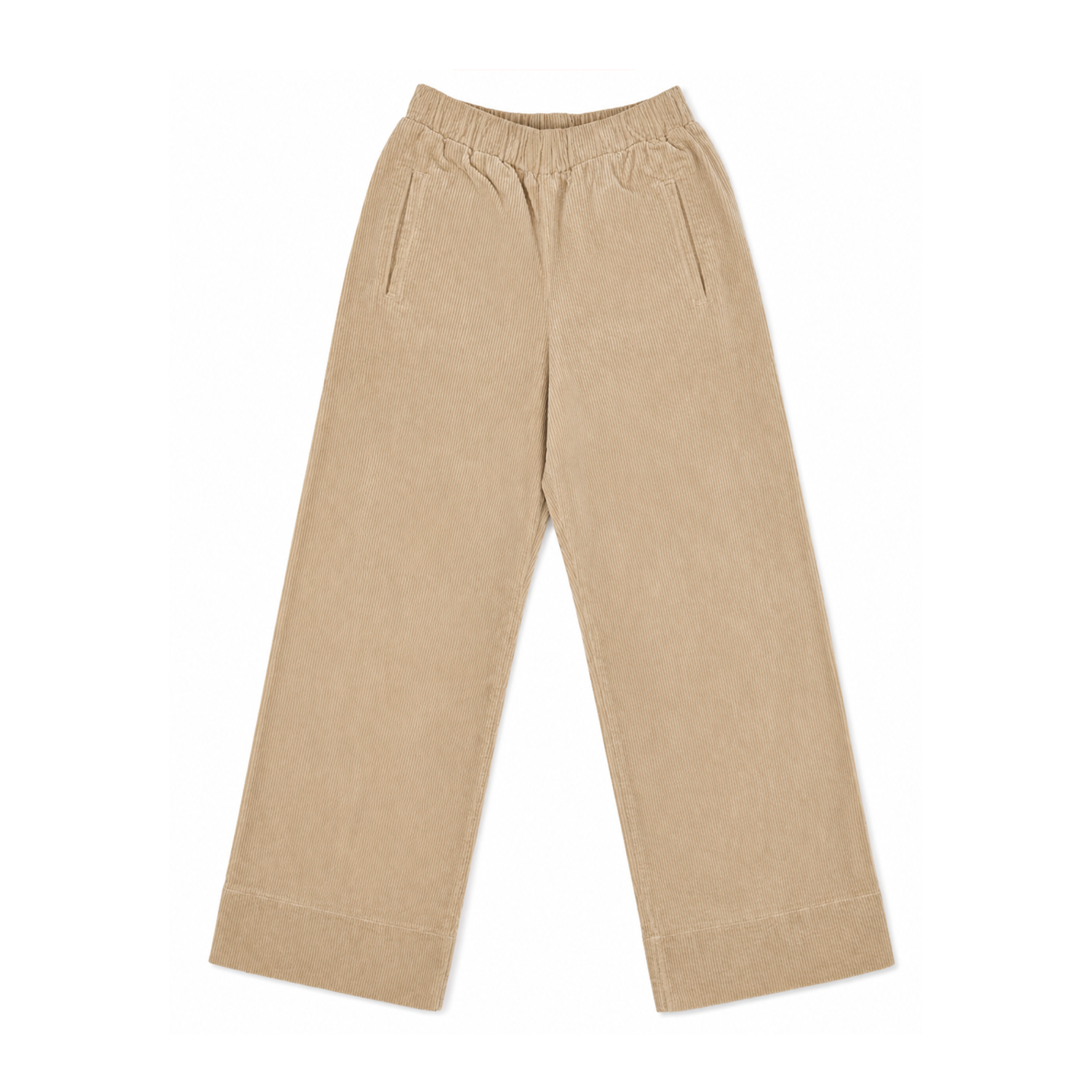 Frau Jimmy Velours Hose Latte