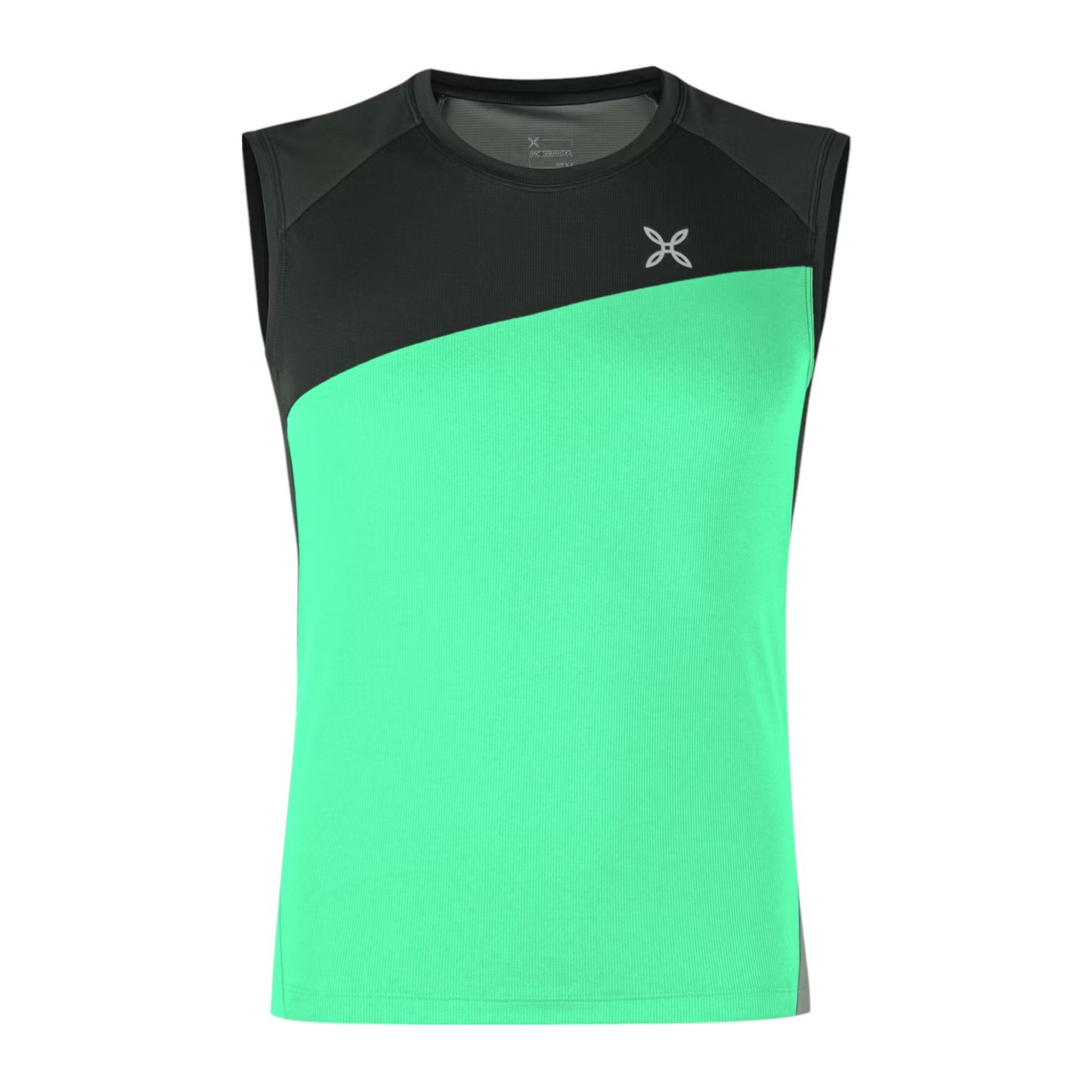 Canotta Color Blocking Uomo Vibe Green