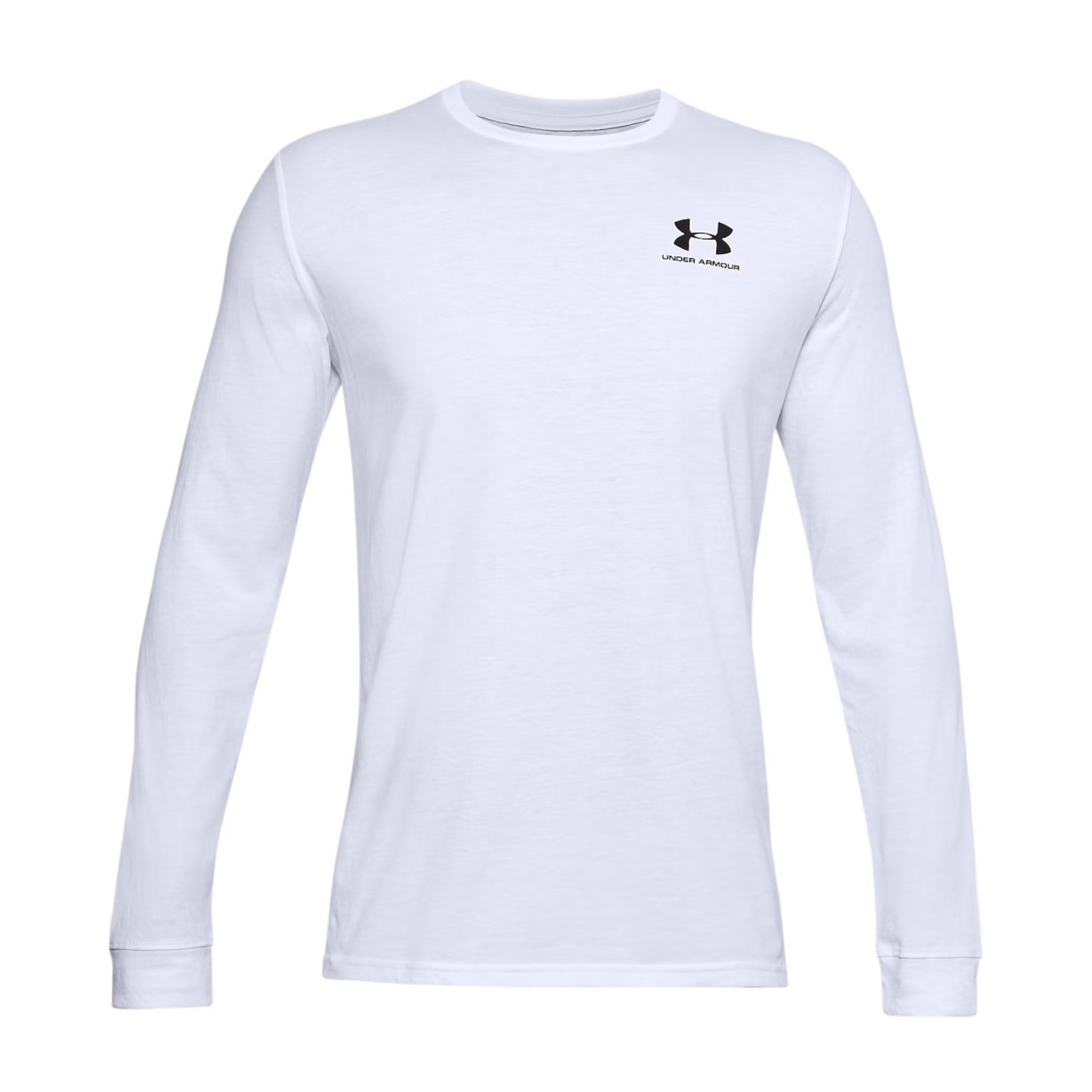 T-shirt Manches Longues Left Chest Homme White