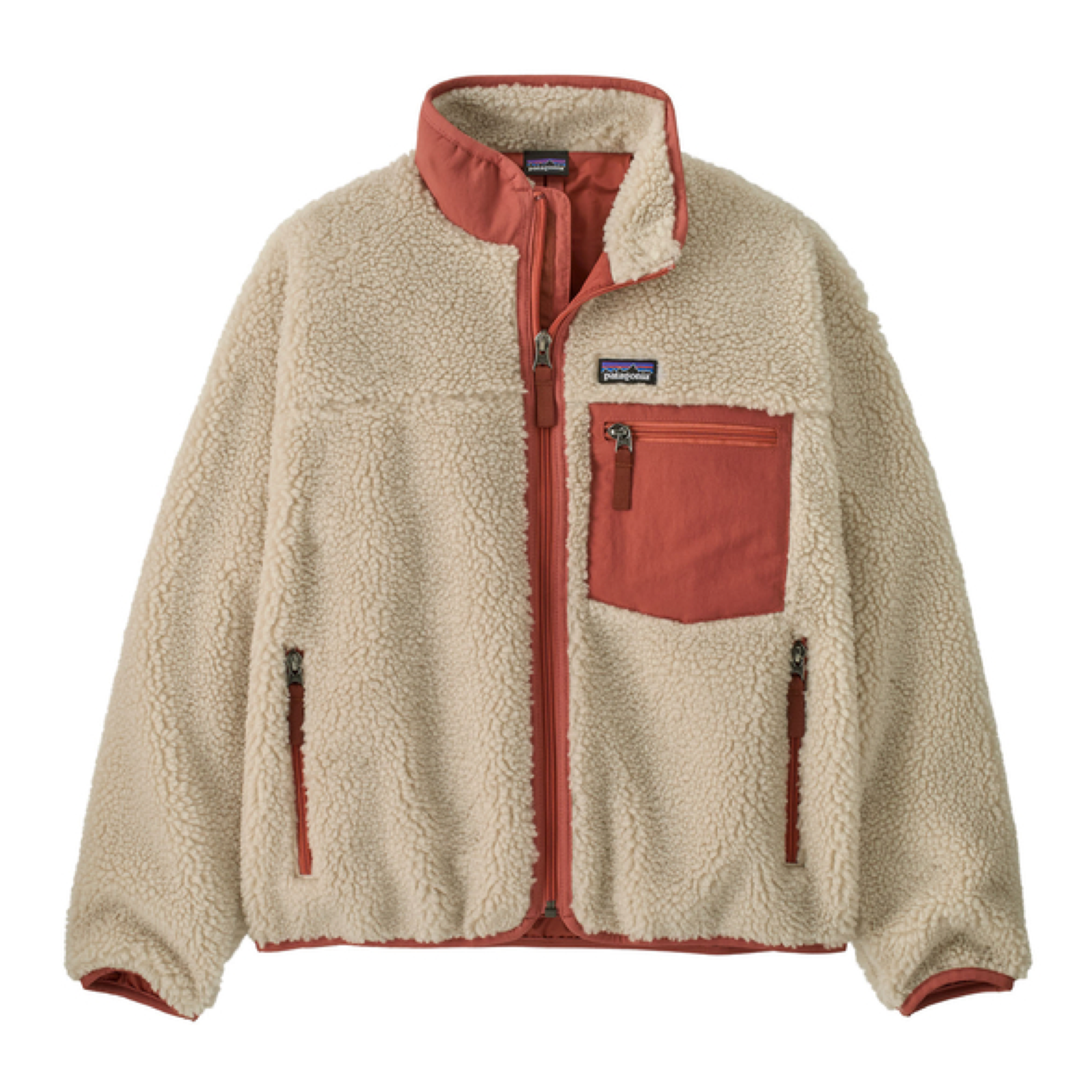 Maglia Retro-X Junior Natural/Potters Red