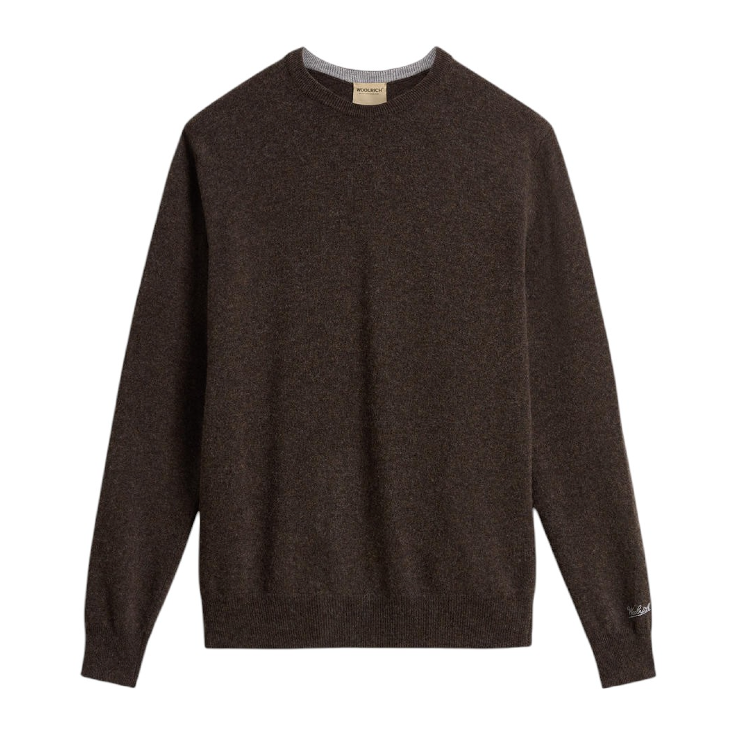 Men's Lambswool Crewneck Sweater Falcon