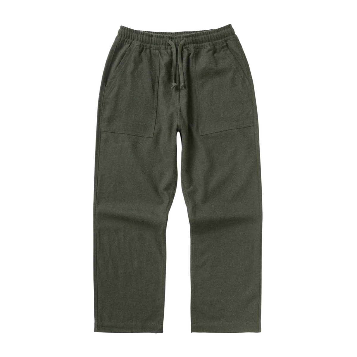 Mann Flannel Chef Hose Forest